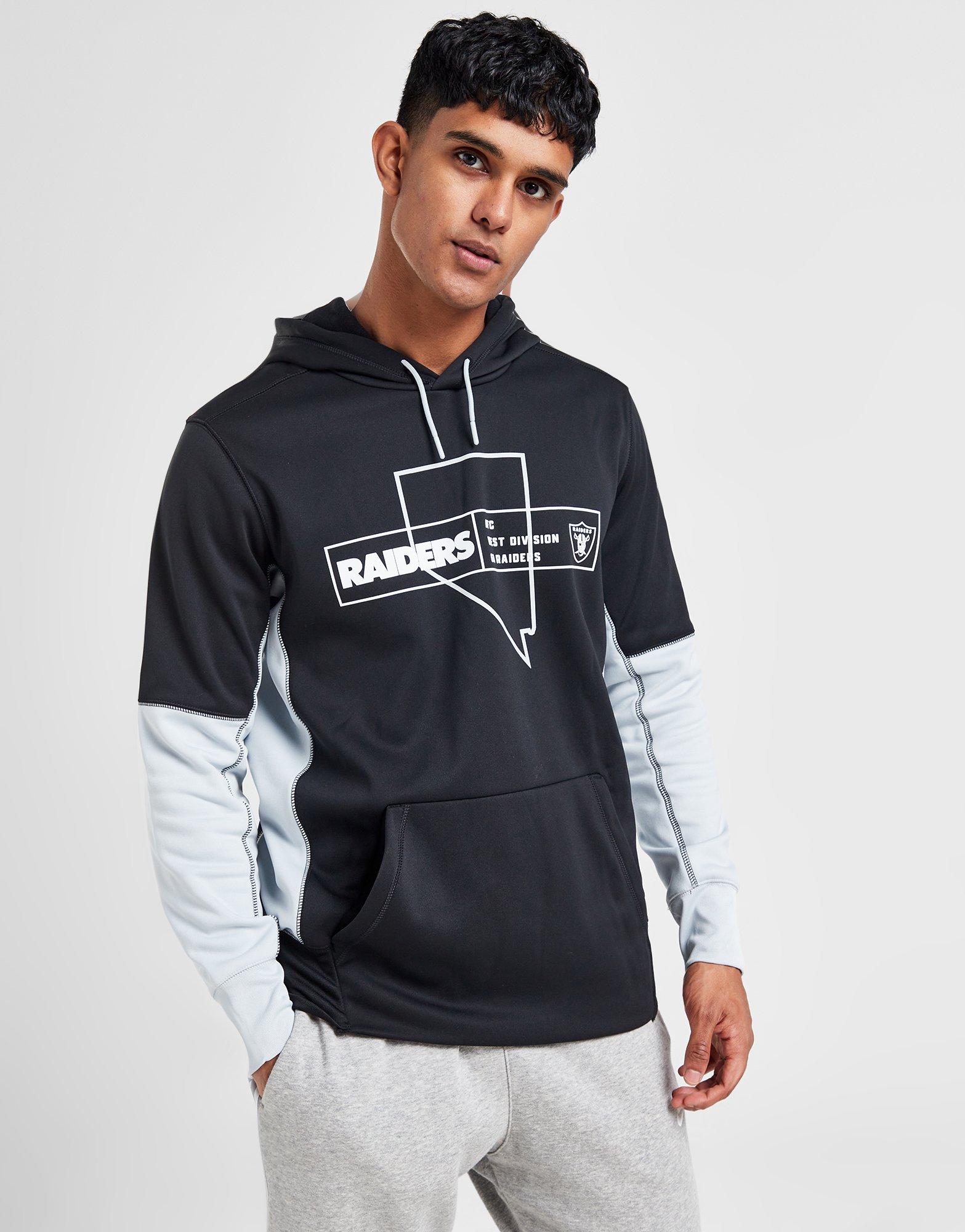 Nike Nfl Las Vegas Raiders Colour Block Hoodie in Black for Men