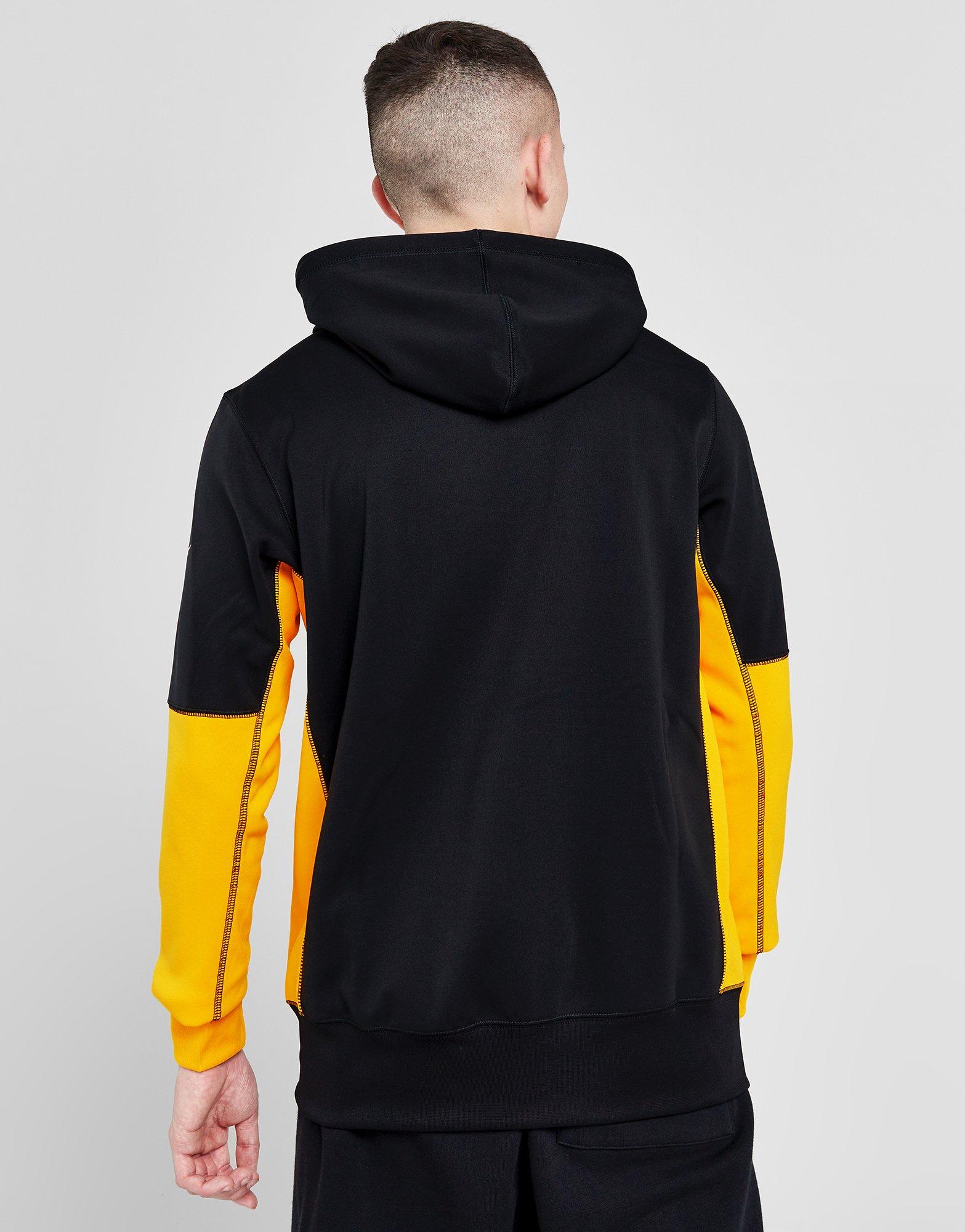 Men's Pittsburgh Steelers Nike Black Color Block Fleece