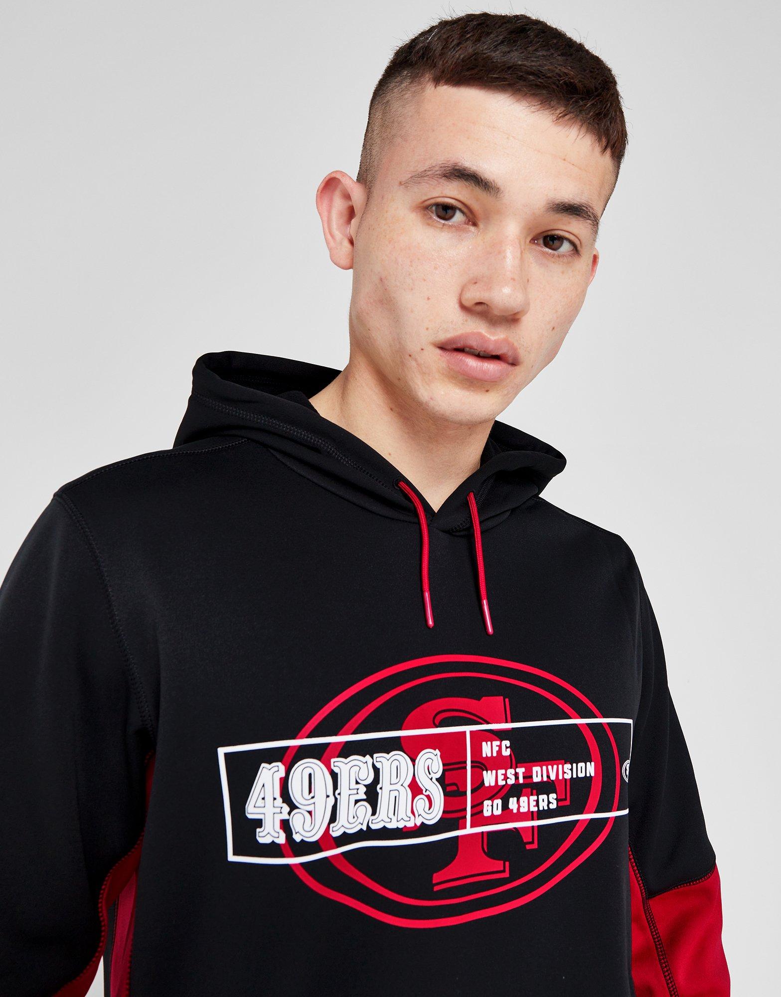 San Francisco 49ers Nike Therma Colour Block Hoodie - Mens