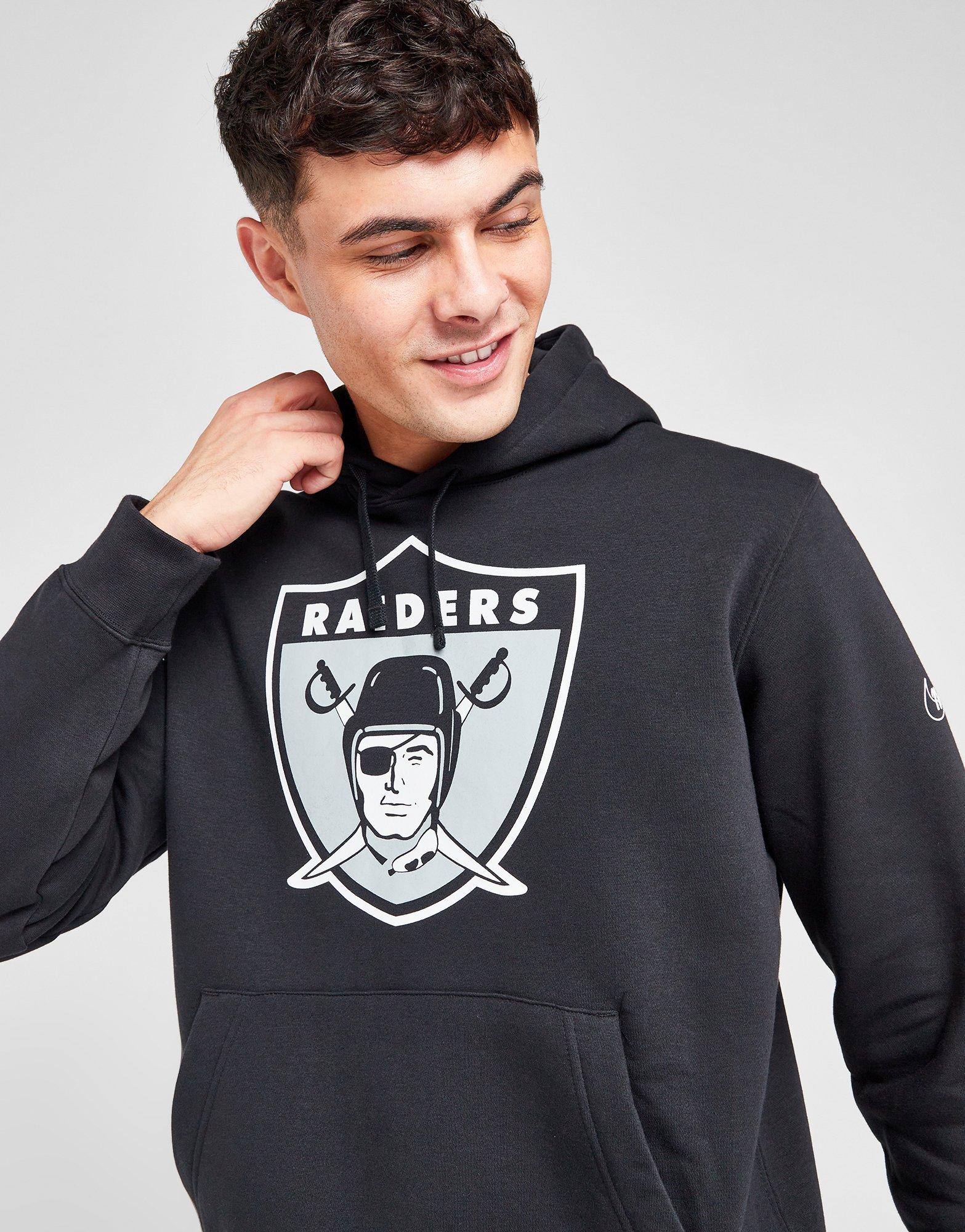 Las Vegas Raiders Rewind Club Men’s Nike Men's NFL Pullover Hoodie in Grey, Size: Small | NKDK06G8DV-8XD