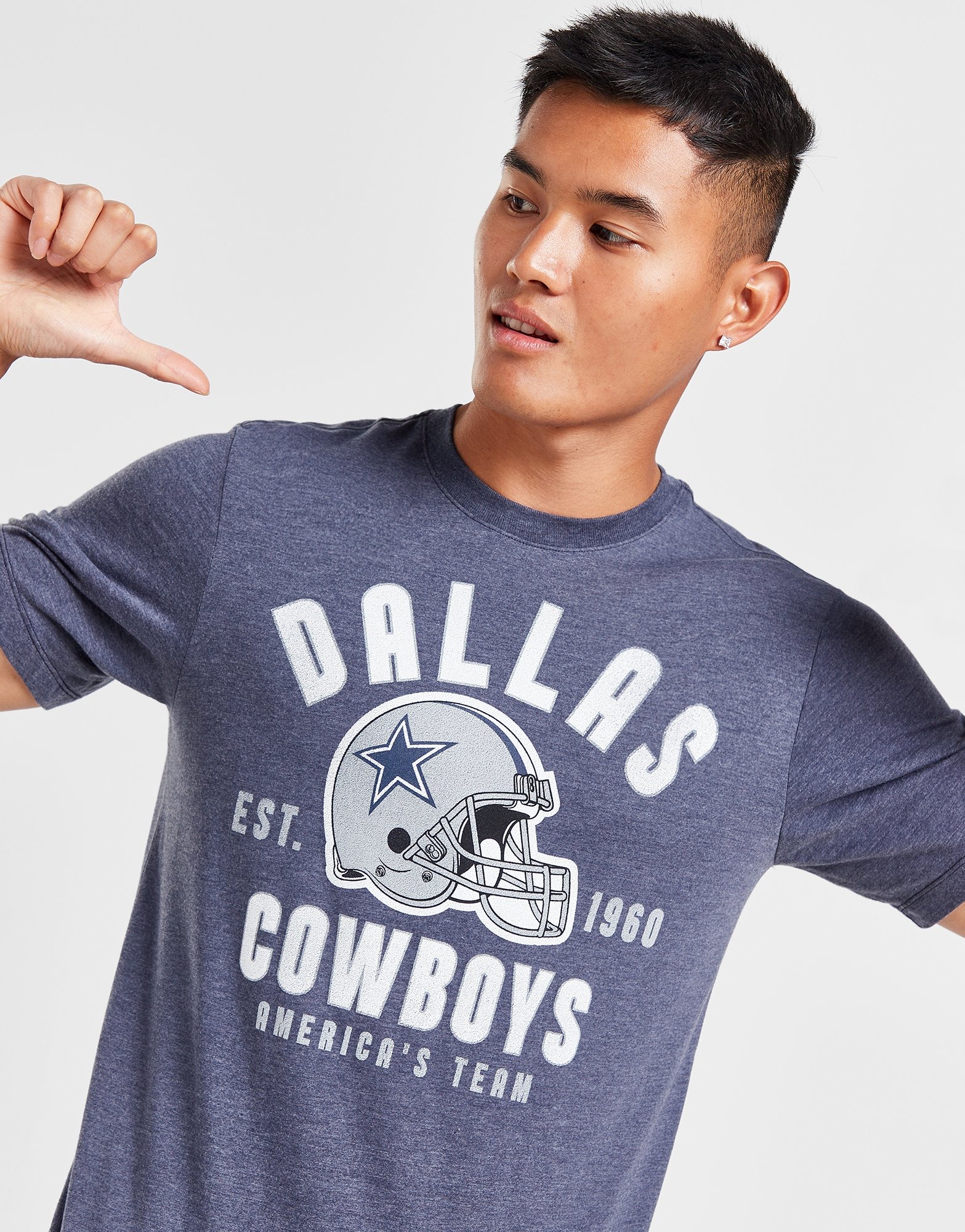 NFL Dallas Cowboys Gray T-Shirt Size Large - NWT NEW