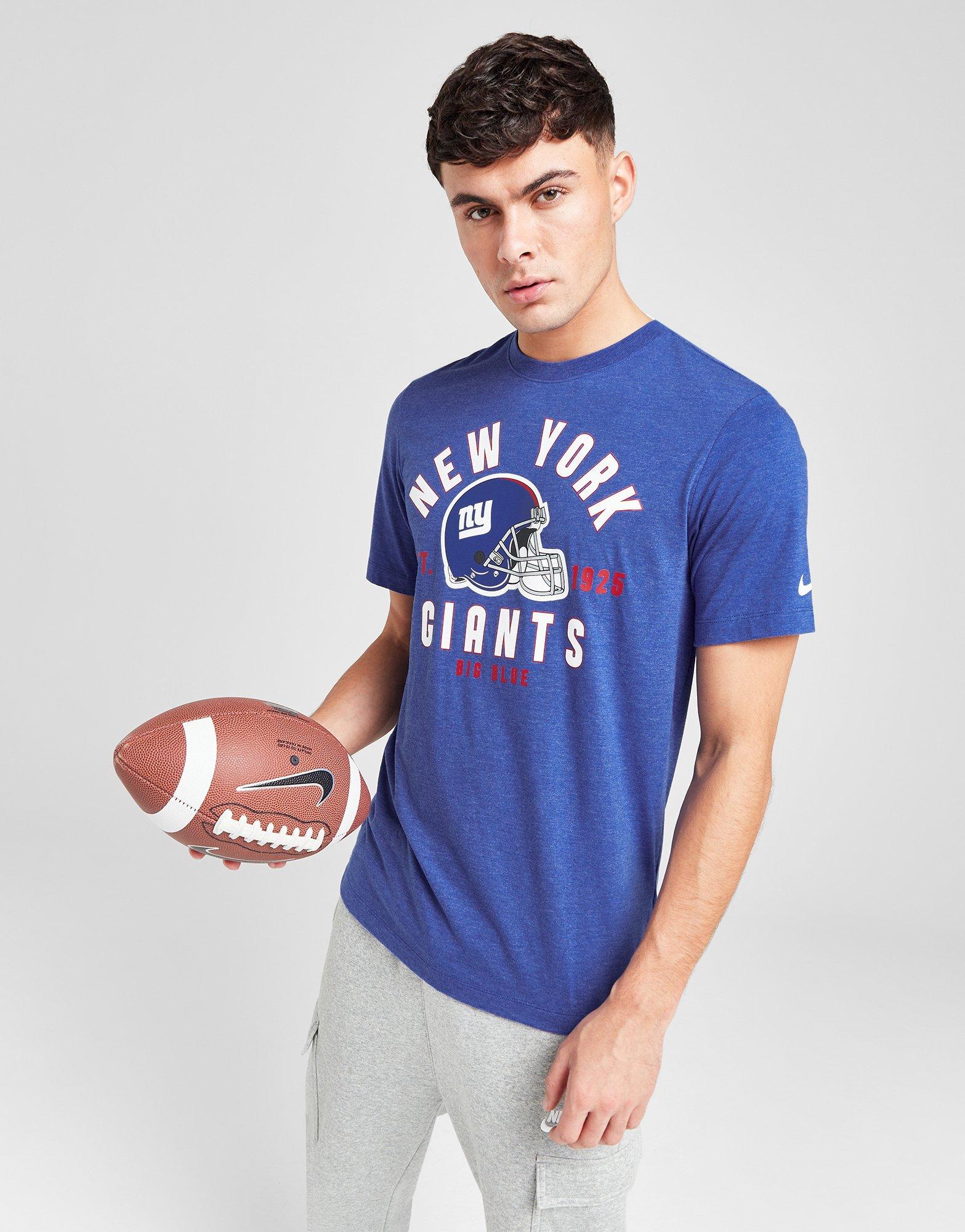 Nike NEW YORK GIANTS - LOGO COTTON TEE Blue