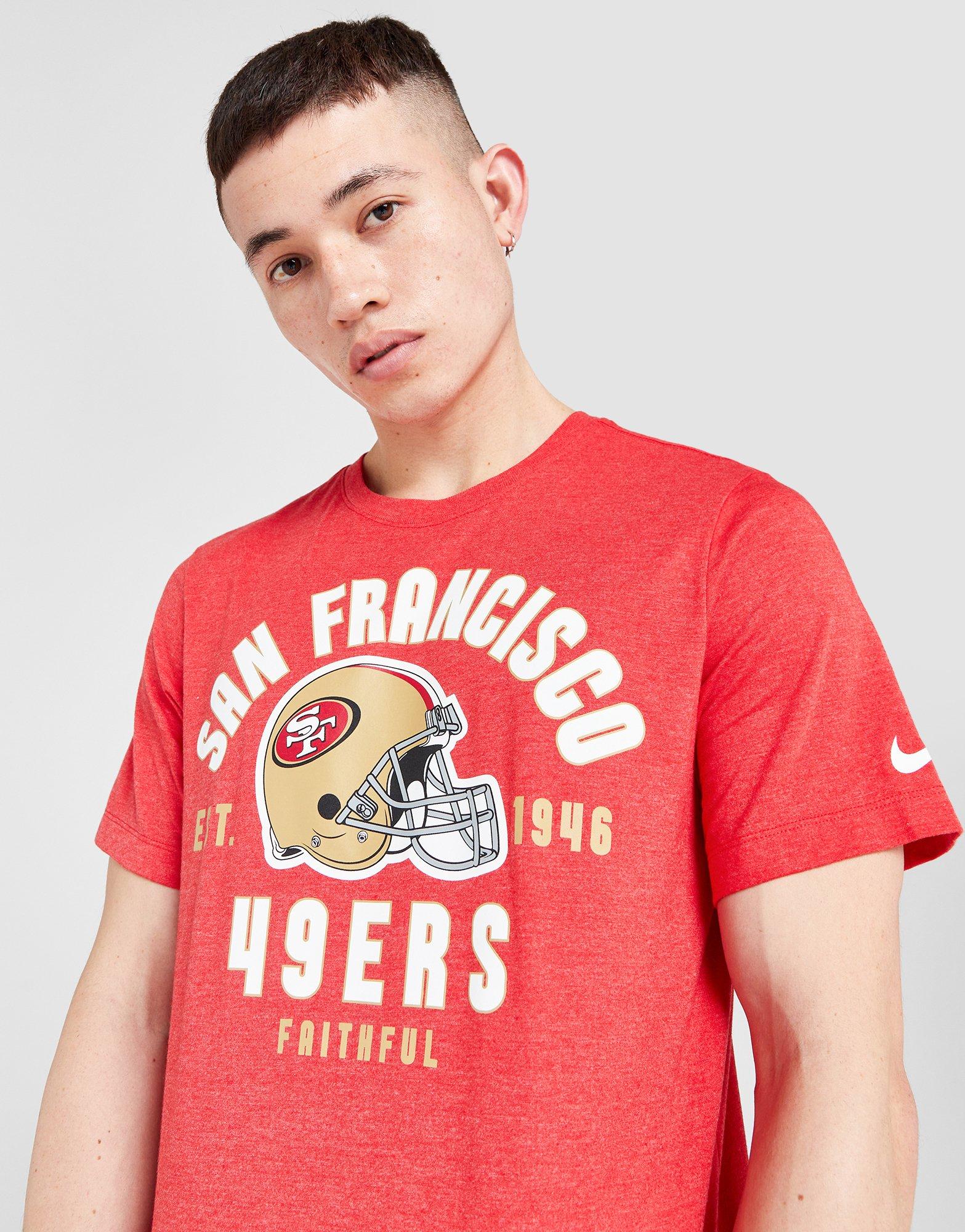 90s San Francisco 49ers T Shirt Unisex Medium Vintage Red -   Sweden