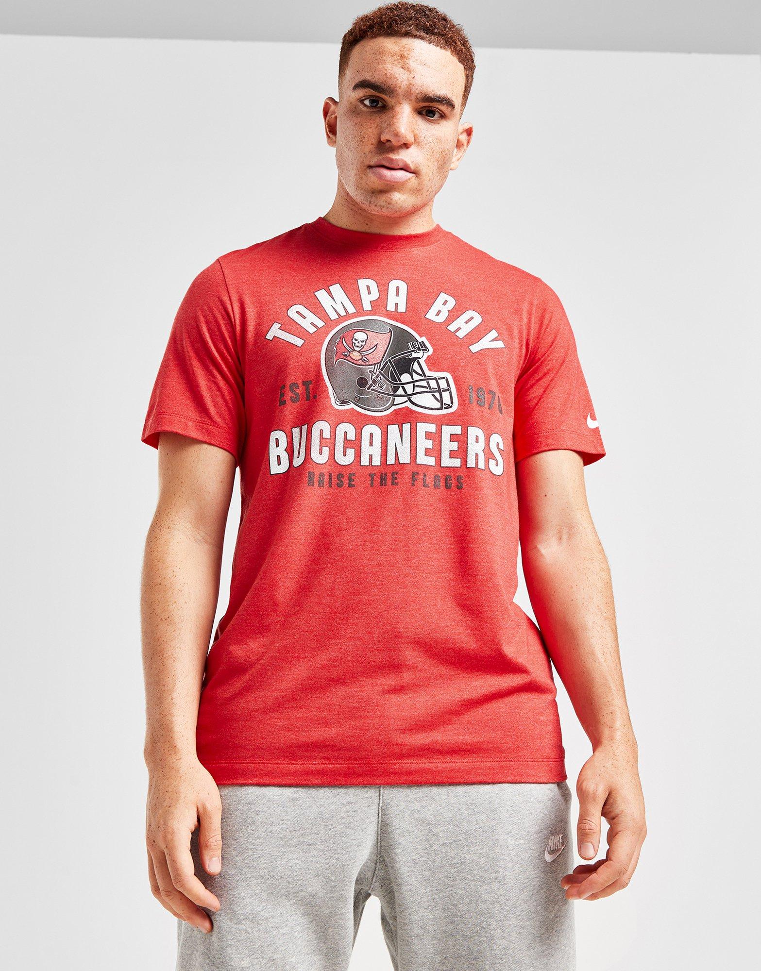 Nike Women's Fashion (NFL Tampa Bay Buccaneers) 3/4-Sleeve T-Shirt in Red, Size: Small | NKNW19MR8B-06O