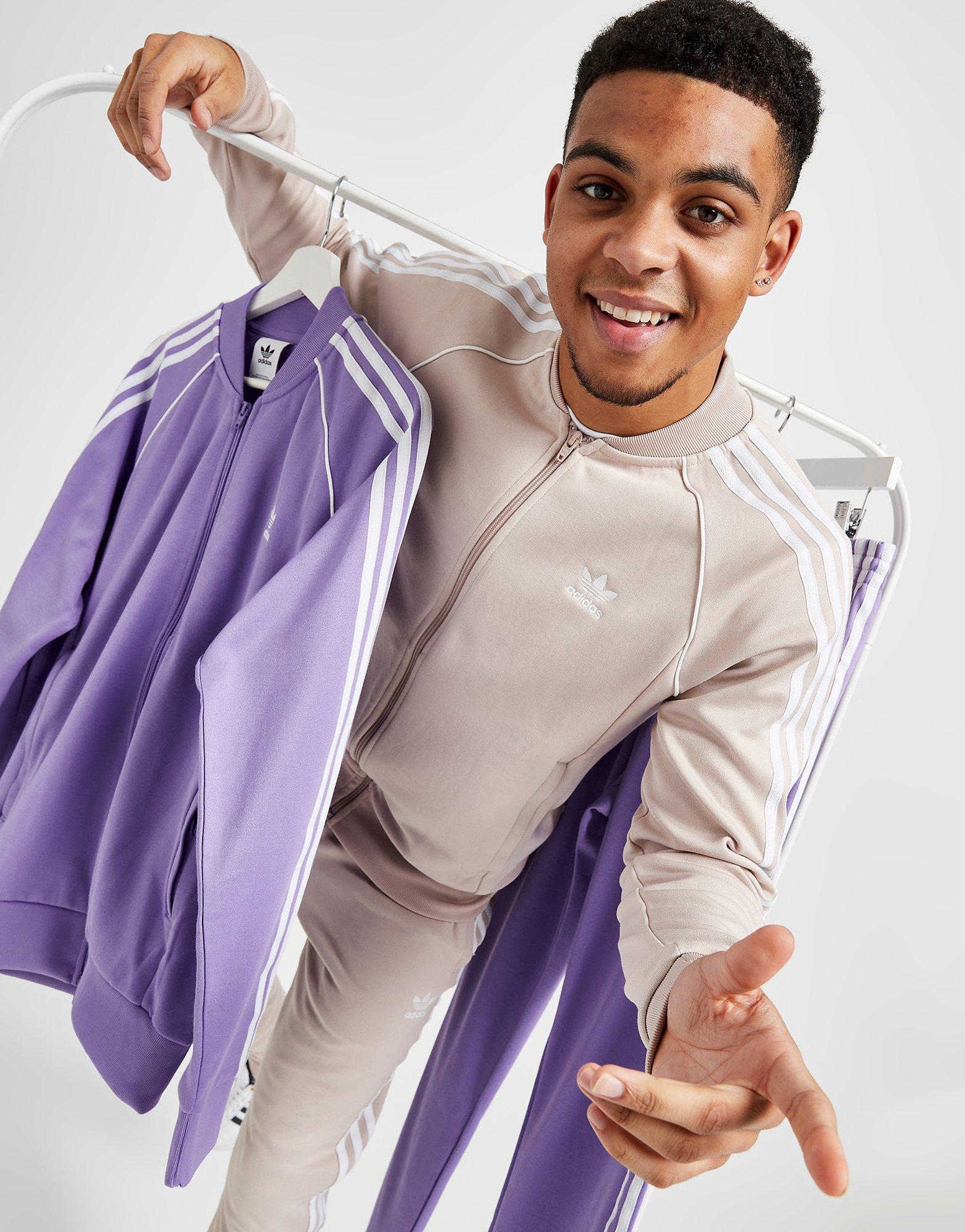 ensemble adidas violet homme