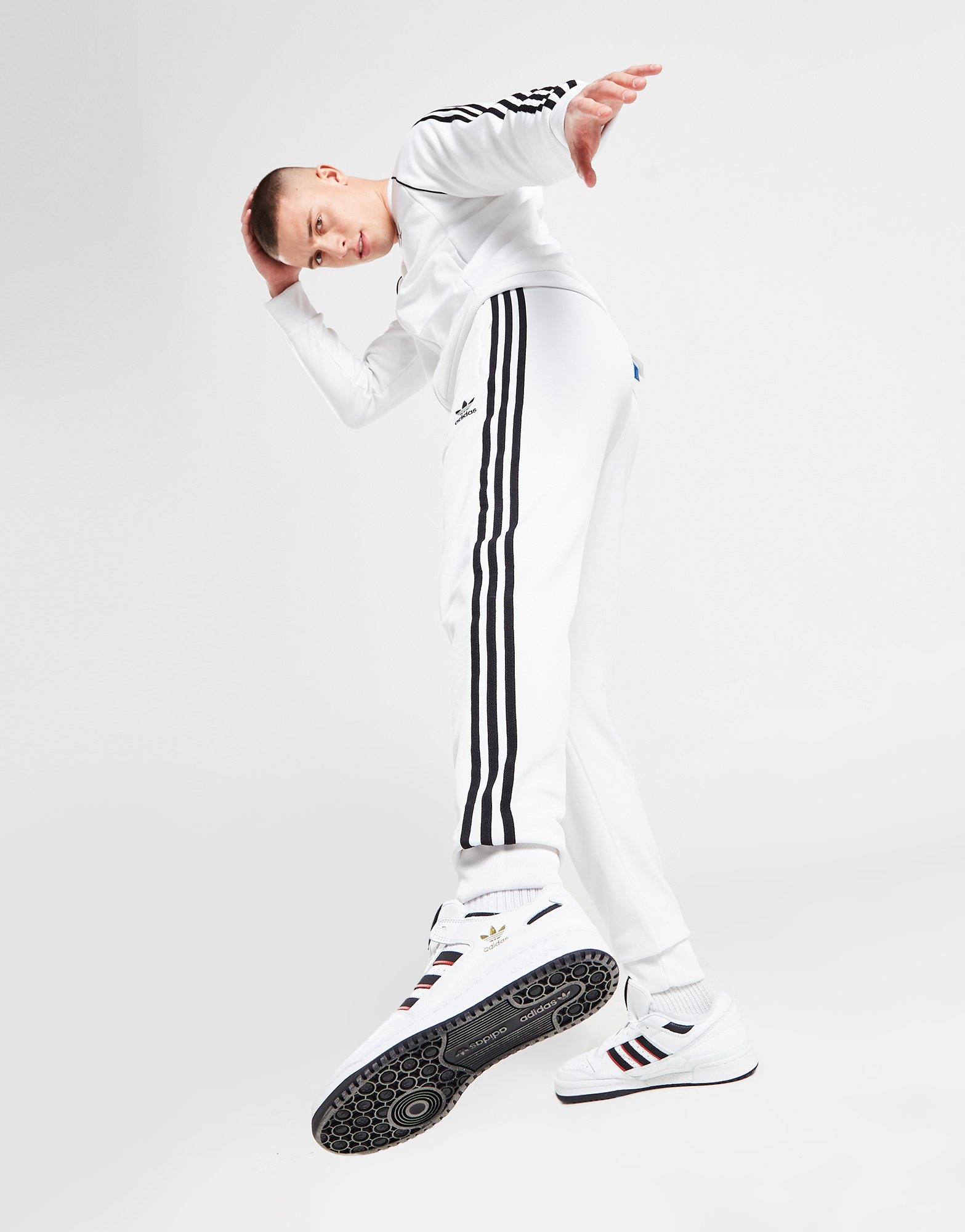 al exilio Fanático bala White adidas Originals SST Track Pants | JD Sports Global