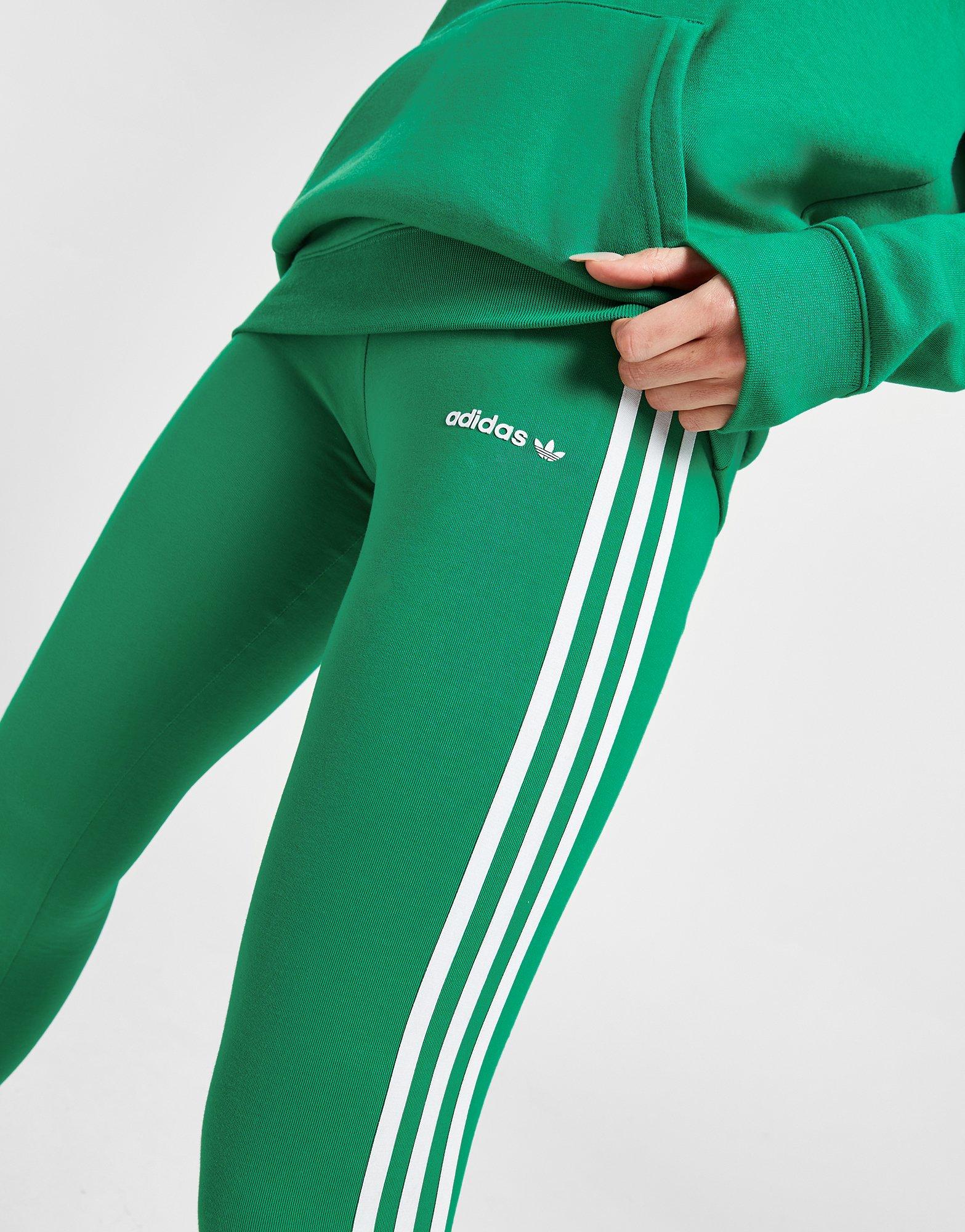 Verouderd blouse Vooruitgaan Groen adidas Originals Linear High Waist Leggings - JD Sports Nederland