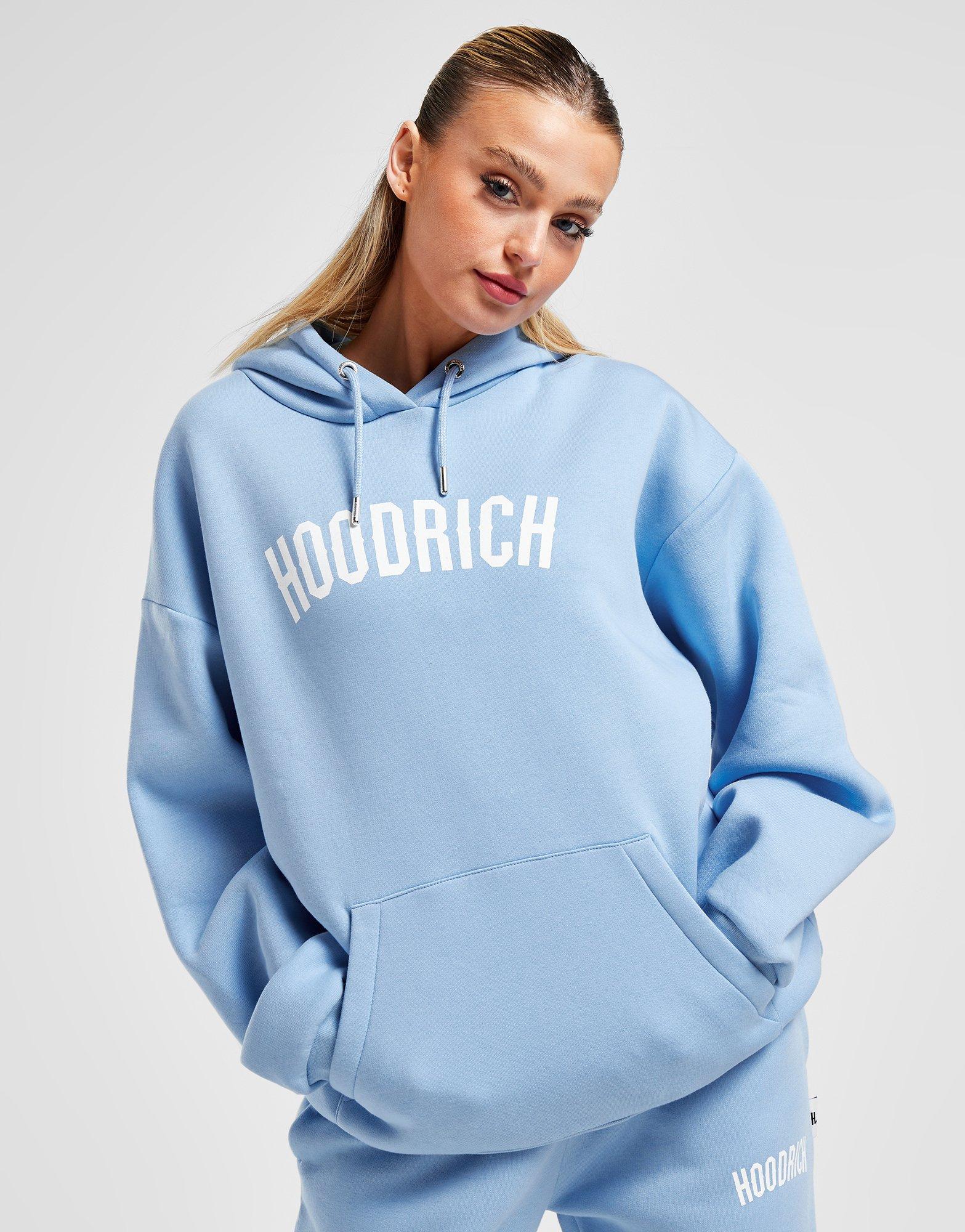 Set Of 2 - Blue Oversized Hoodie With Jogger, Street Style Store