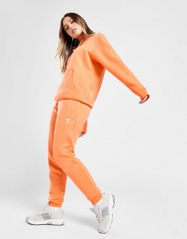 adidas Originals pantalón de Essential Slim Fleece en Naranja JD Sports España