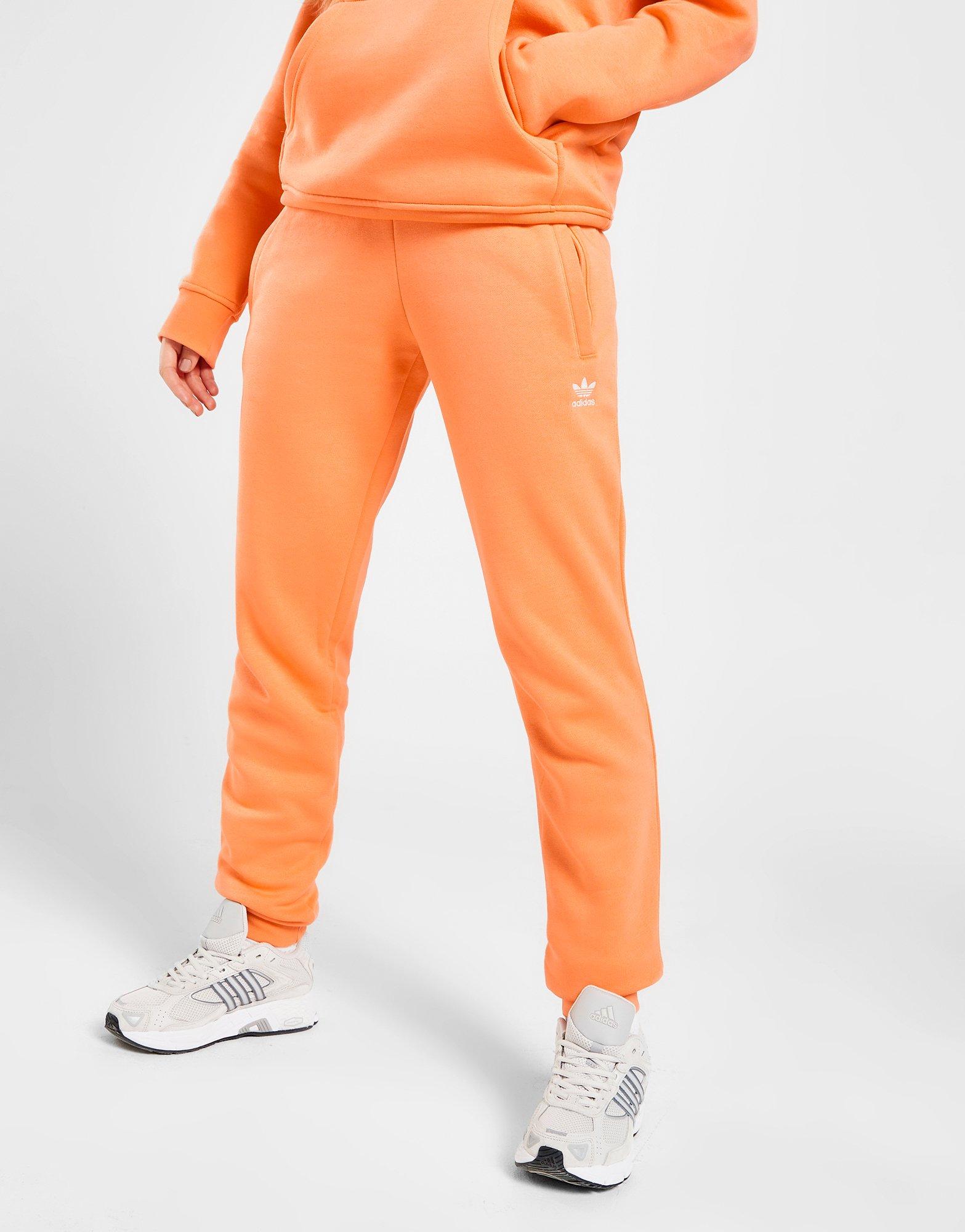 Adidas discount orange jogging