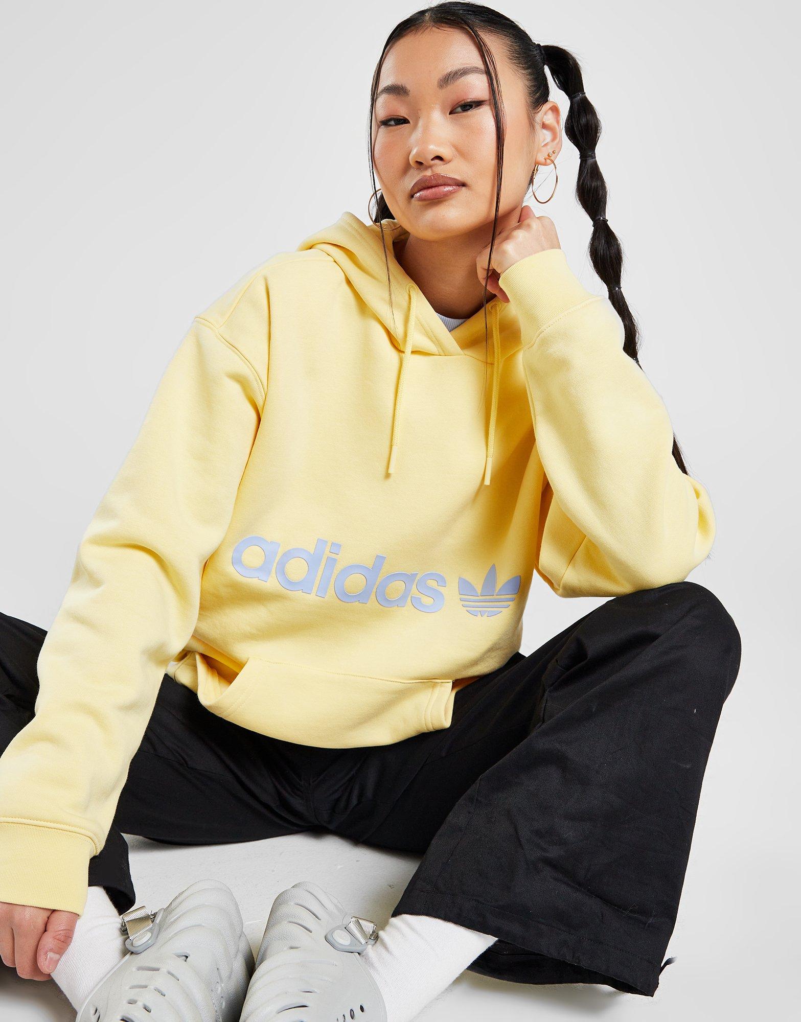 hoodie adidas jaune
