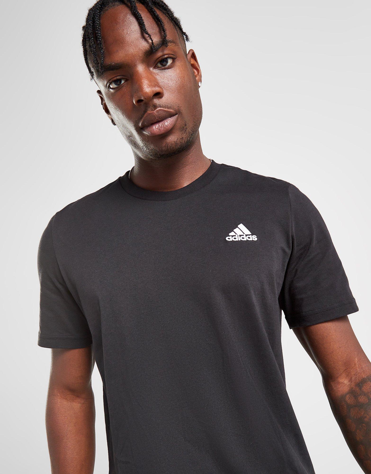 Adidas black t shirt online