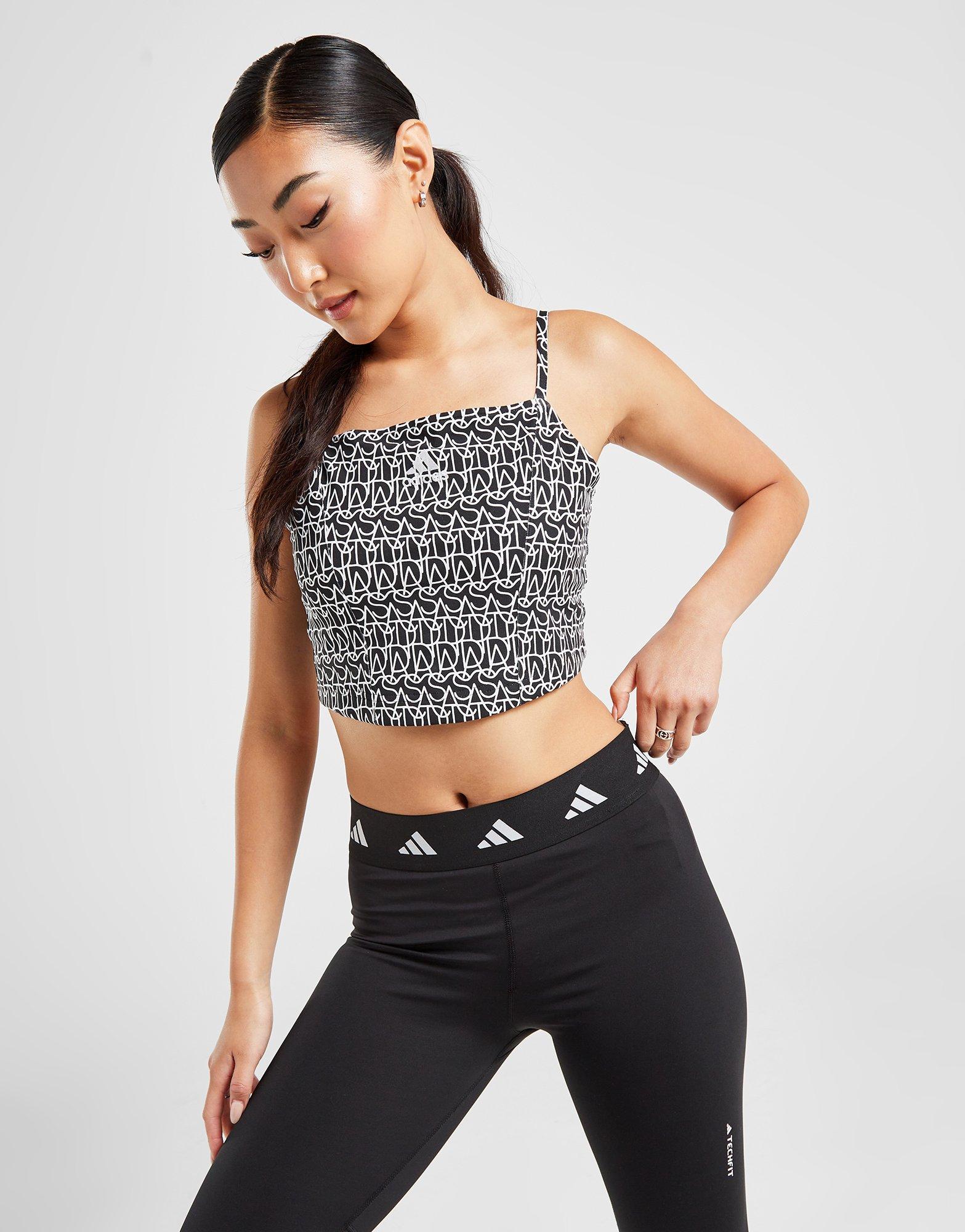 adidas All Over Print Logo Tank Top