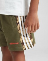 adidas Originals Camo Print T-Shirt/Shorts Set Children