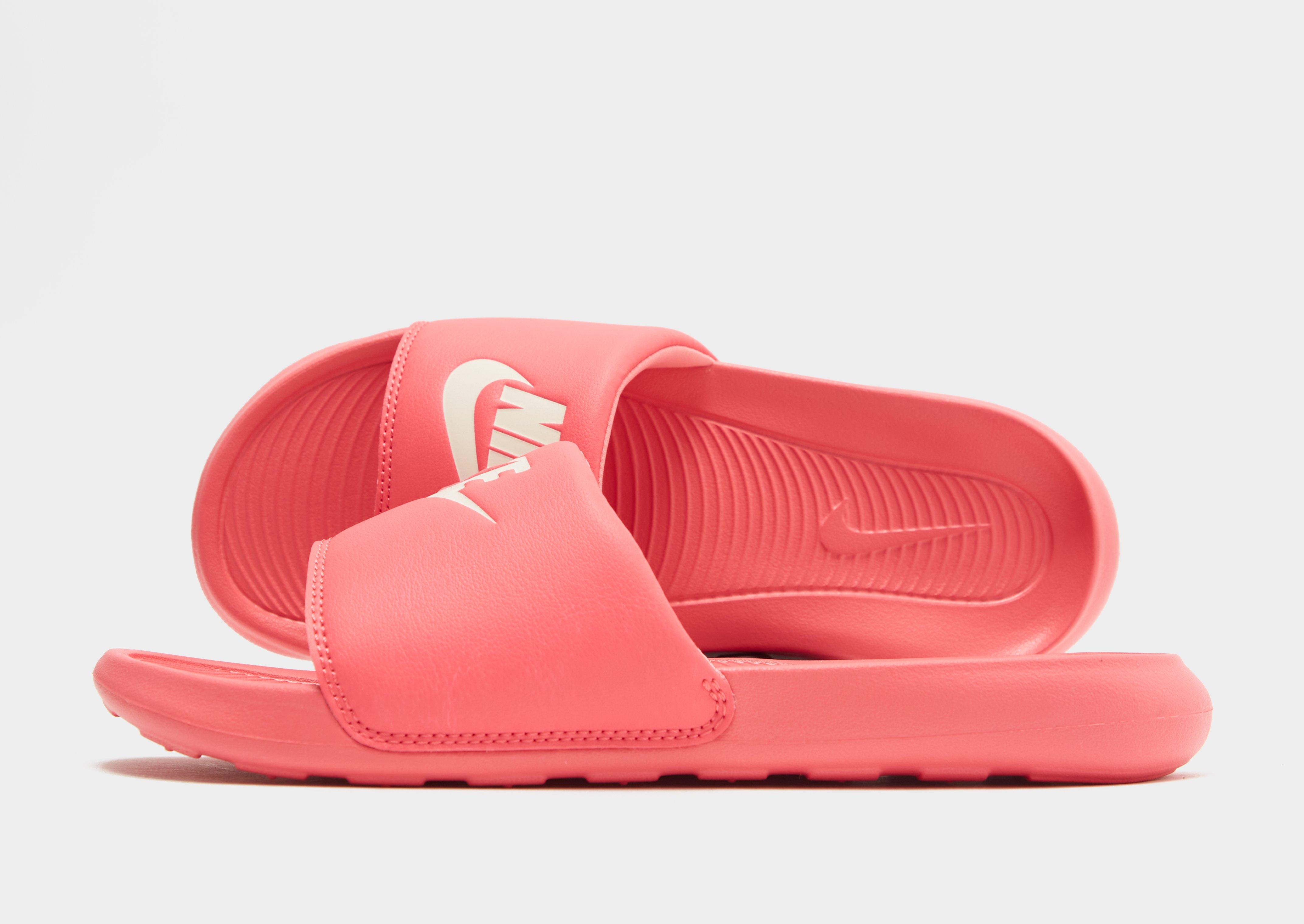 Pink Nike Victori One Slides Women's | JD Sports Global - JD