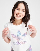 adidas Originals Girls' Monogram Infil Boxy T-Shirt Junior