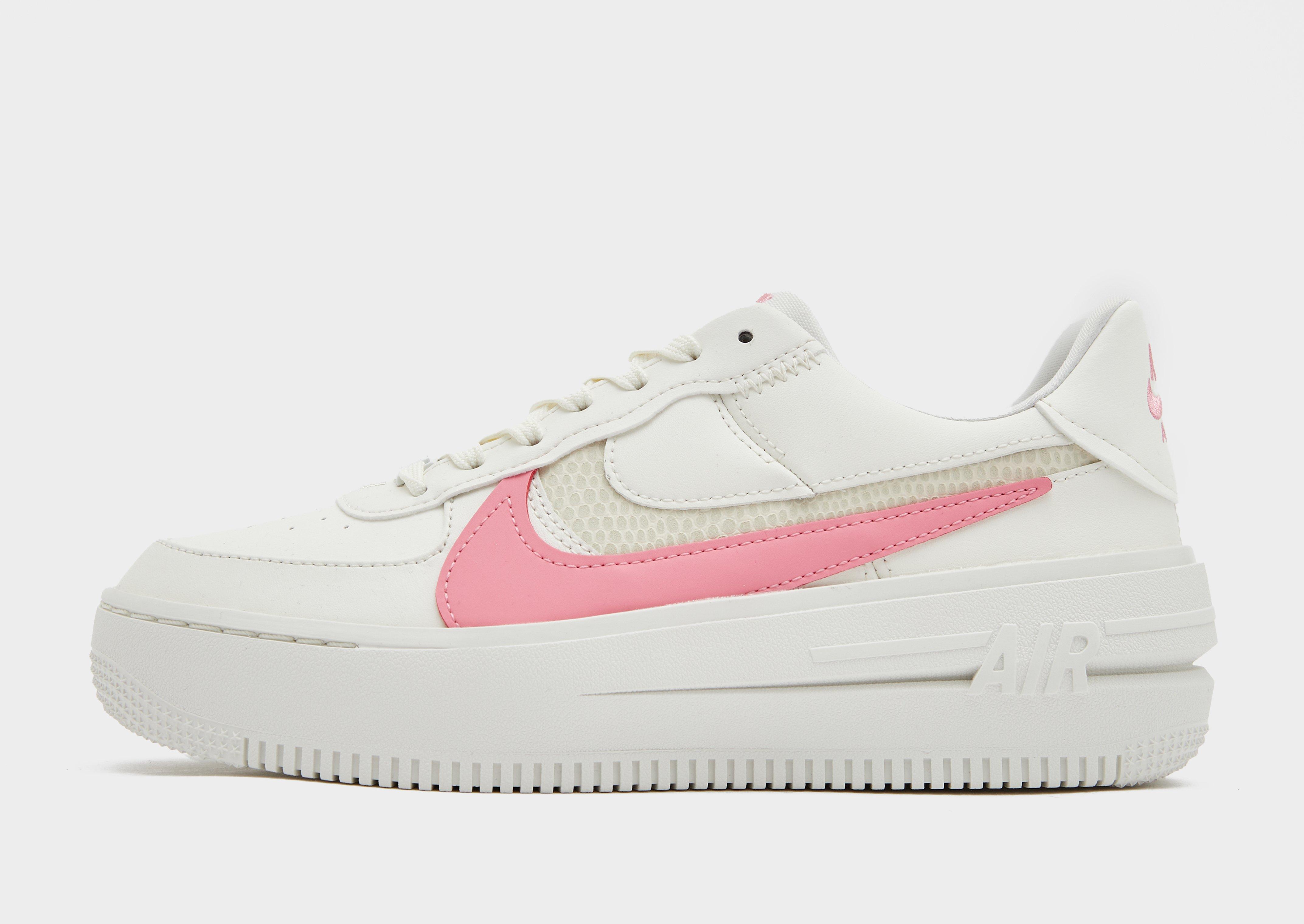 Nike Air Force 1 PLT.AF.ORM White Women's Shoes, Size: 5.5