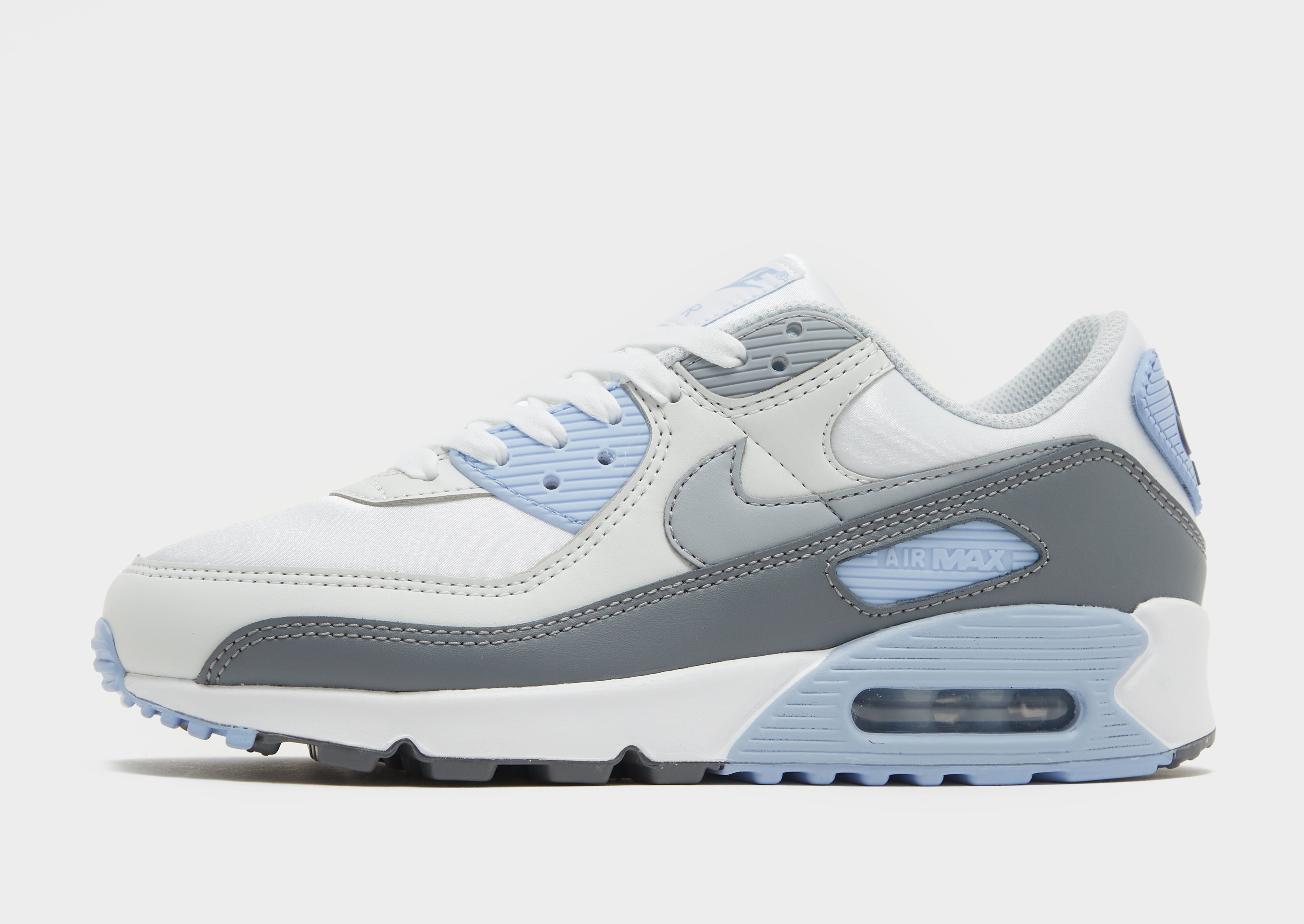 nike air max 90 womens shoes all white leather special