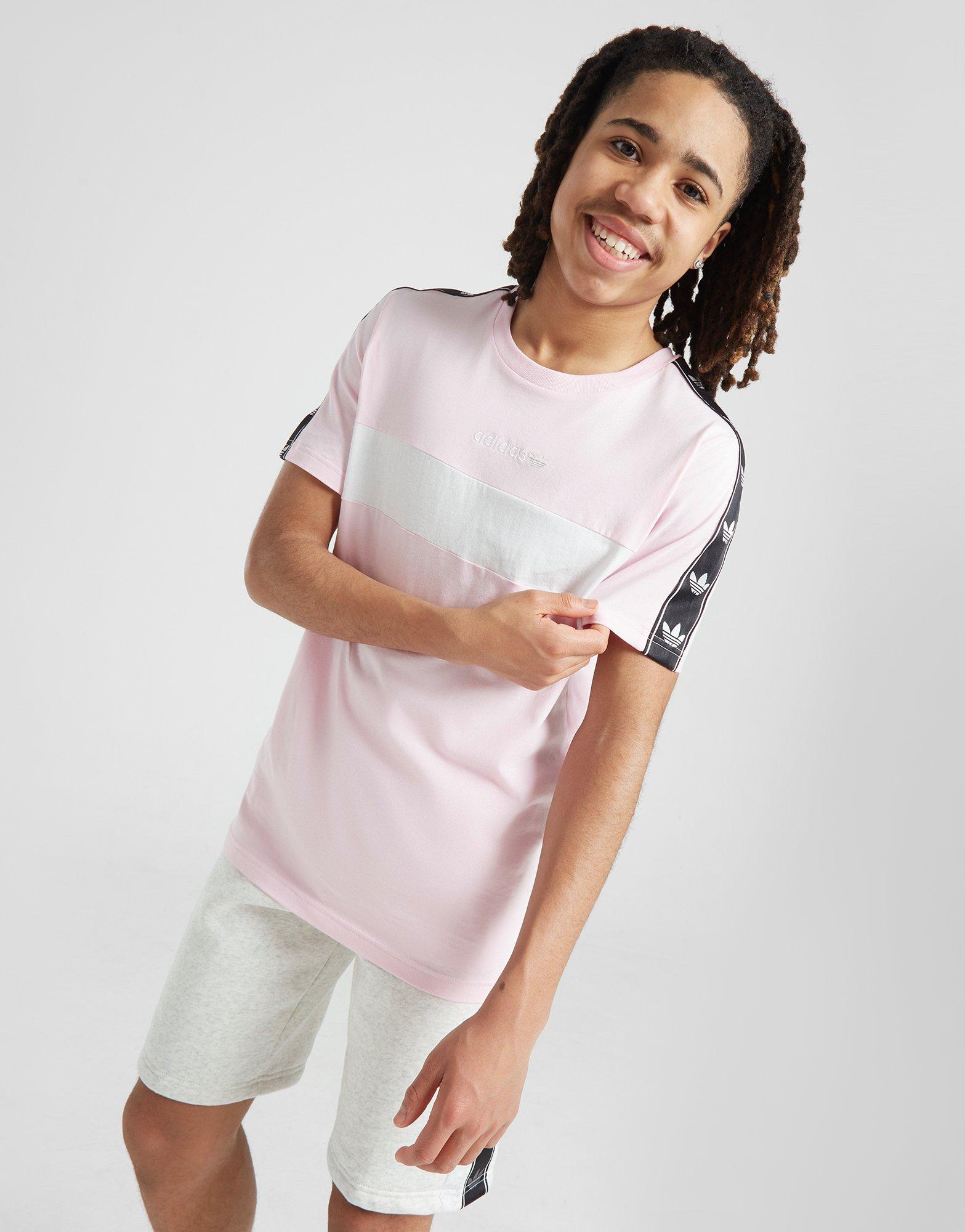 adidas Originals Tape Colour Block T-Shirt Junior