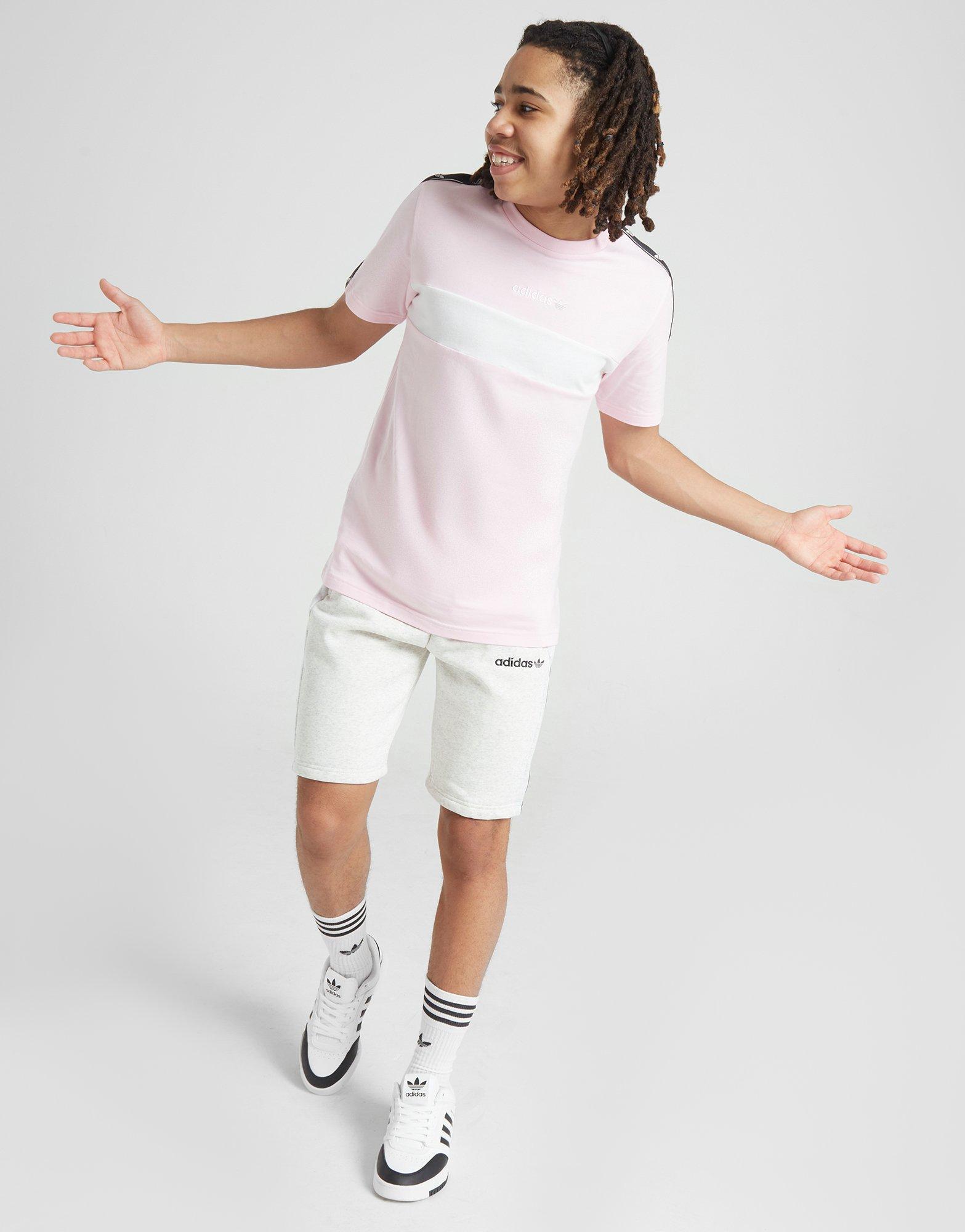 adidas Originals Tape Colour Block T-Shirt Junior