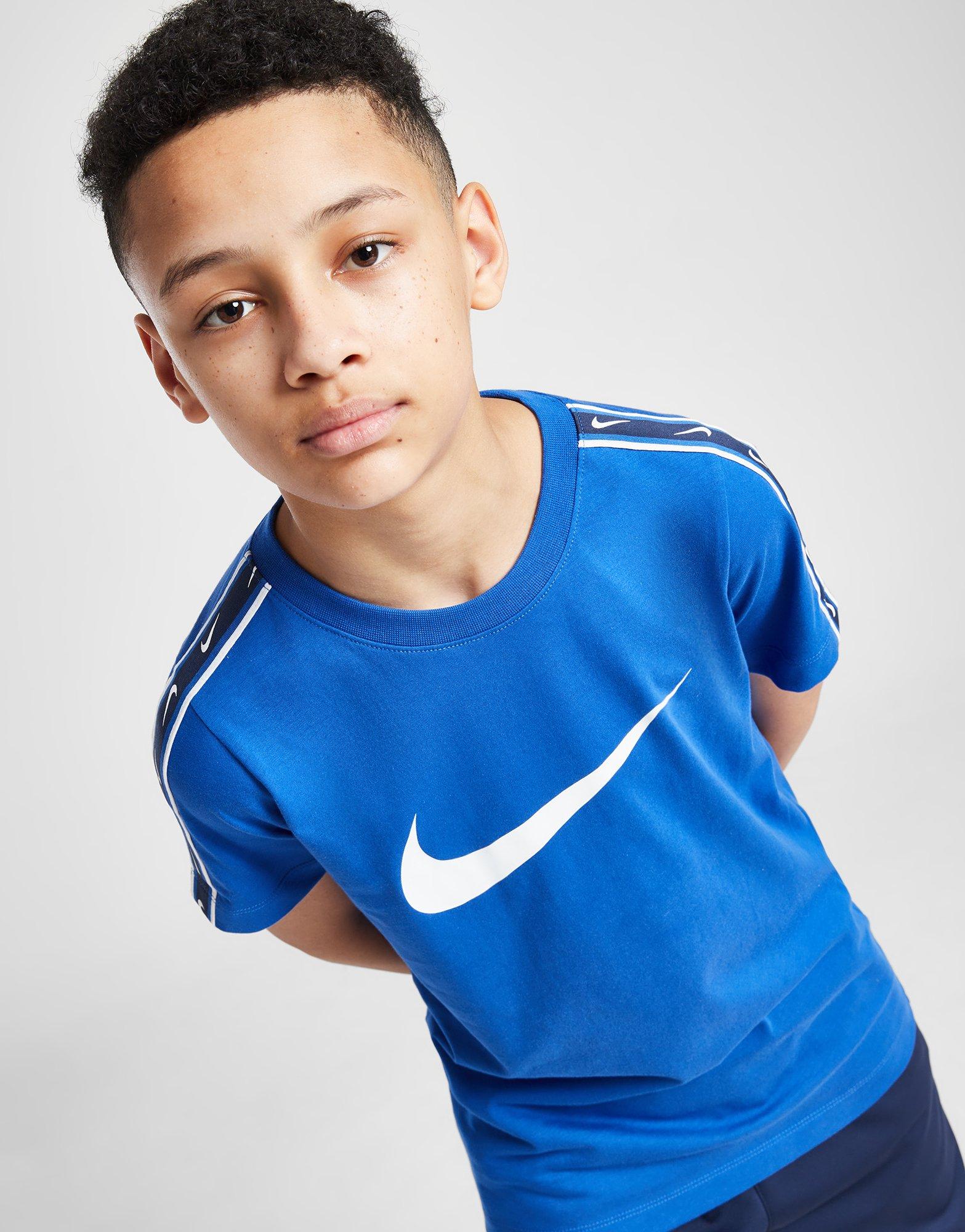 Nike Repeat Tape T-Shirt Junior