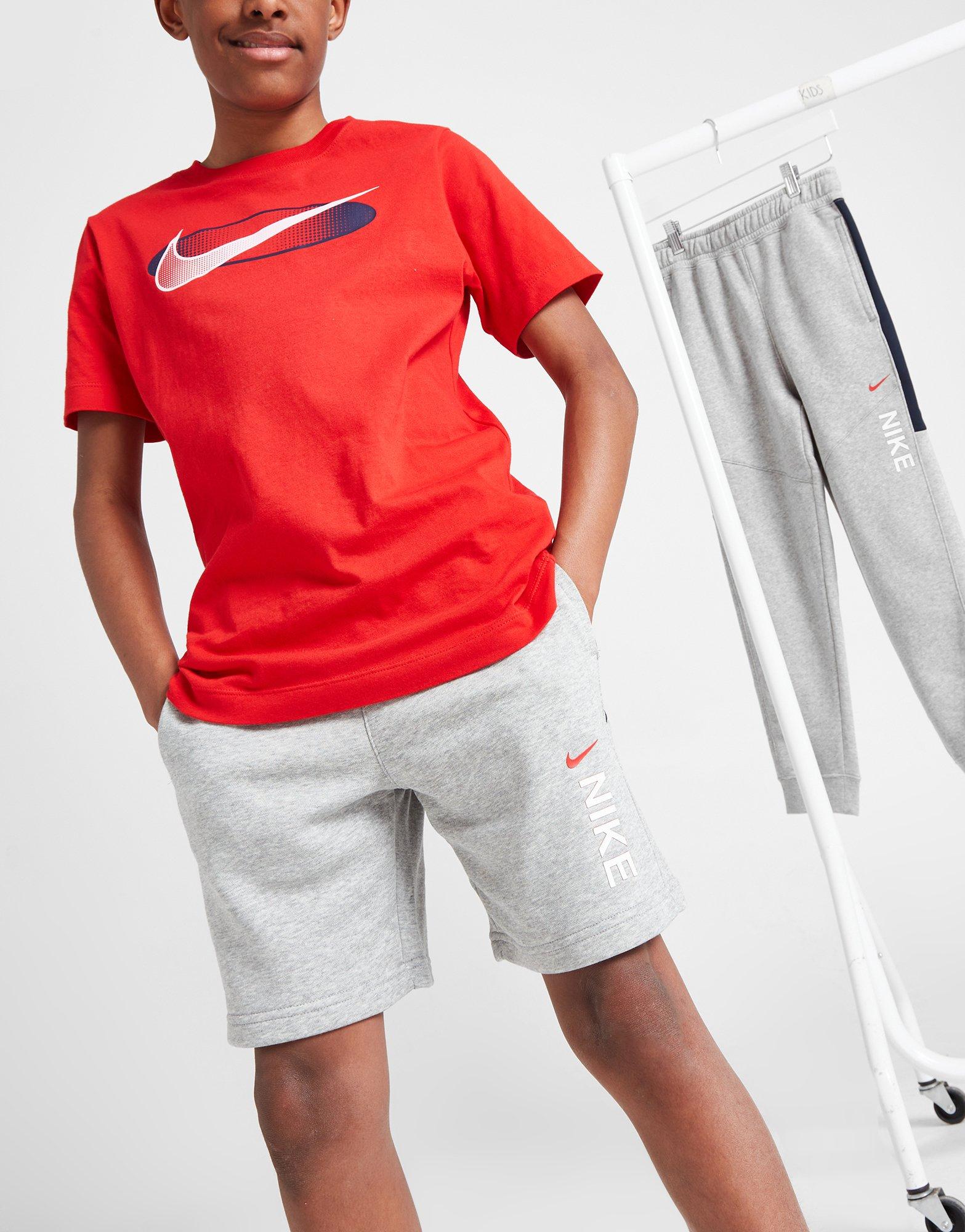 Grey Nike Hybrid Fleece Shorts Junior JD Sports Malaysia