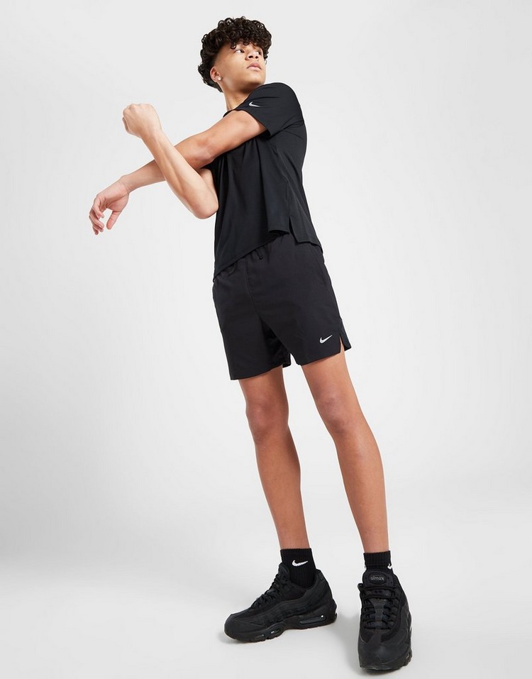 Black Nike Woven Dri-FIT Tech Shorts Junior | JD Sports UK