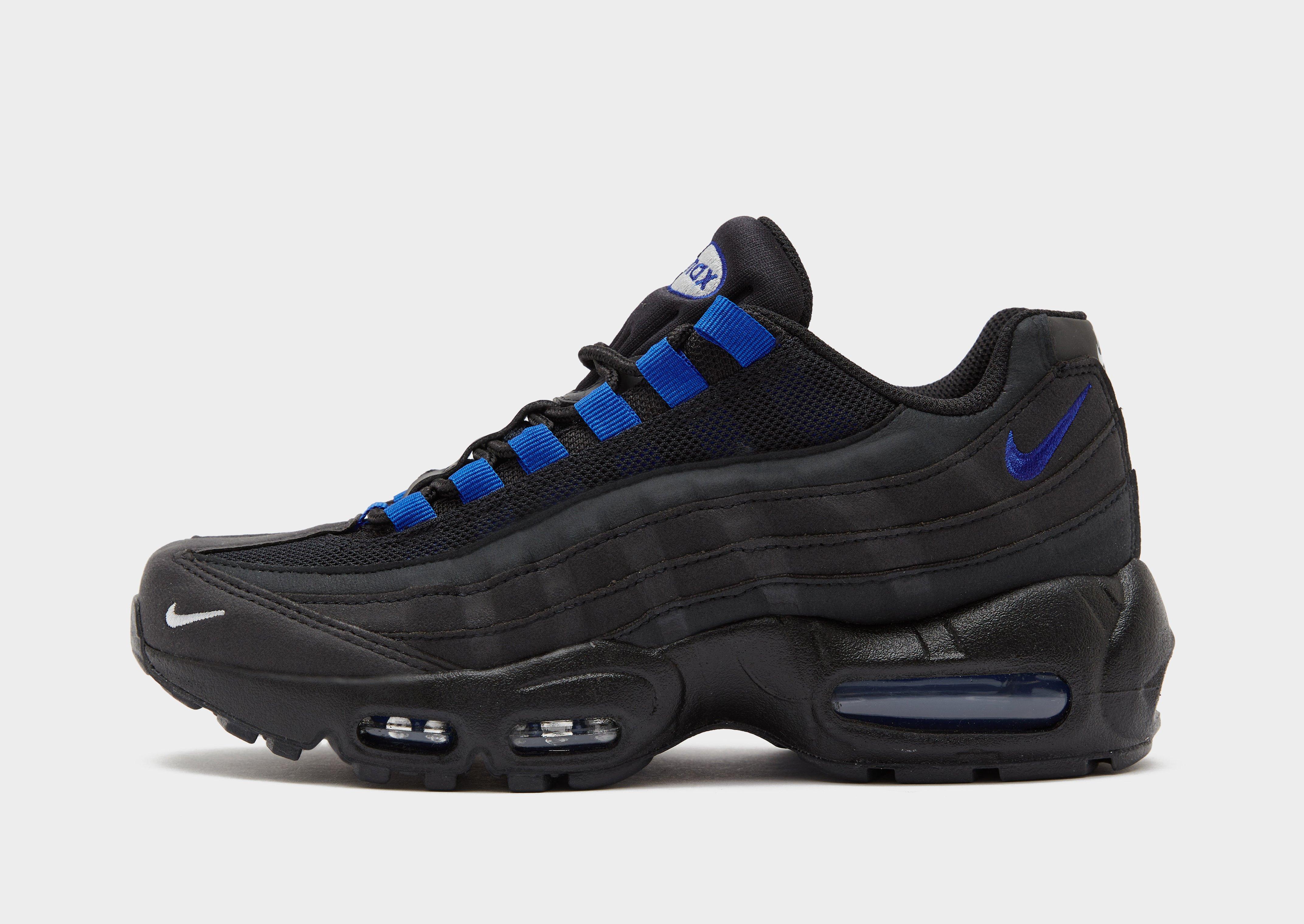 Air max 95 shop blue and black