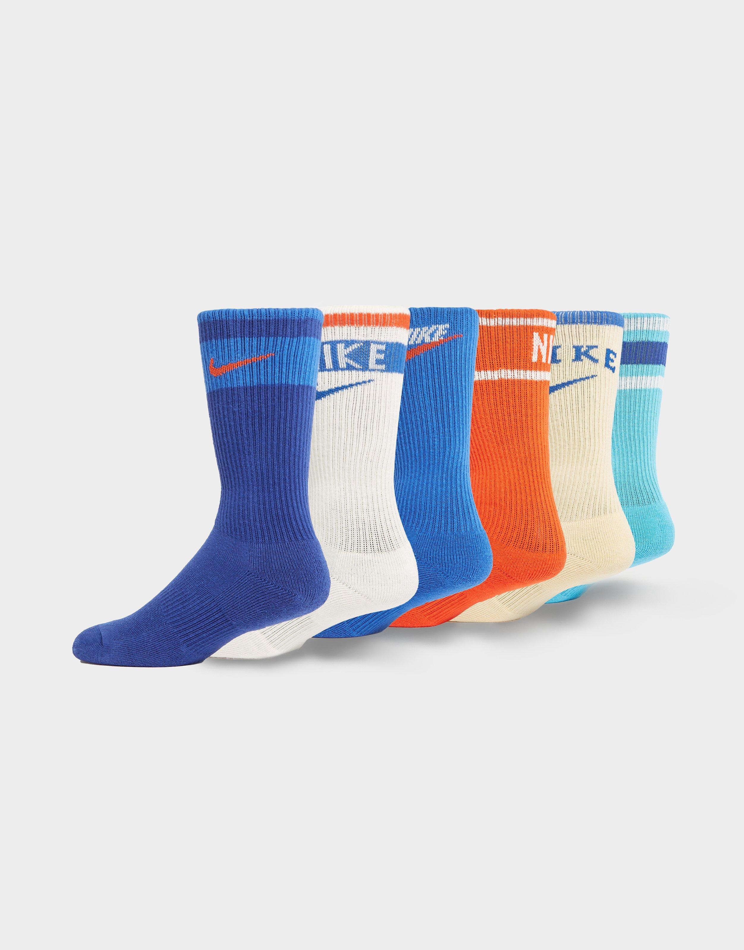 Nike 6-Pack Everyday Cushioned Training Crew Socks
