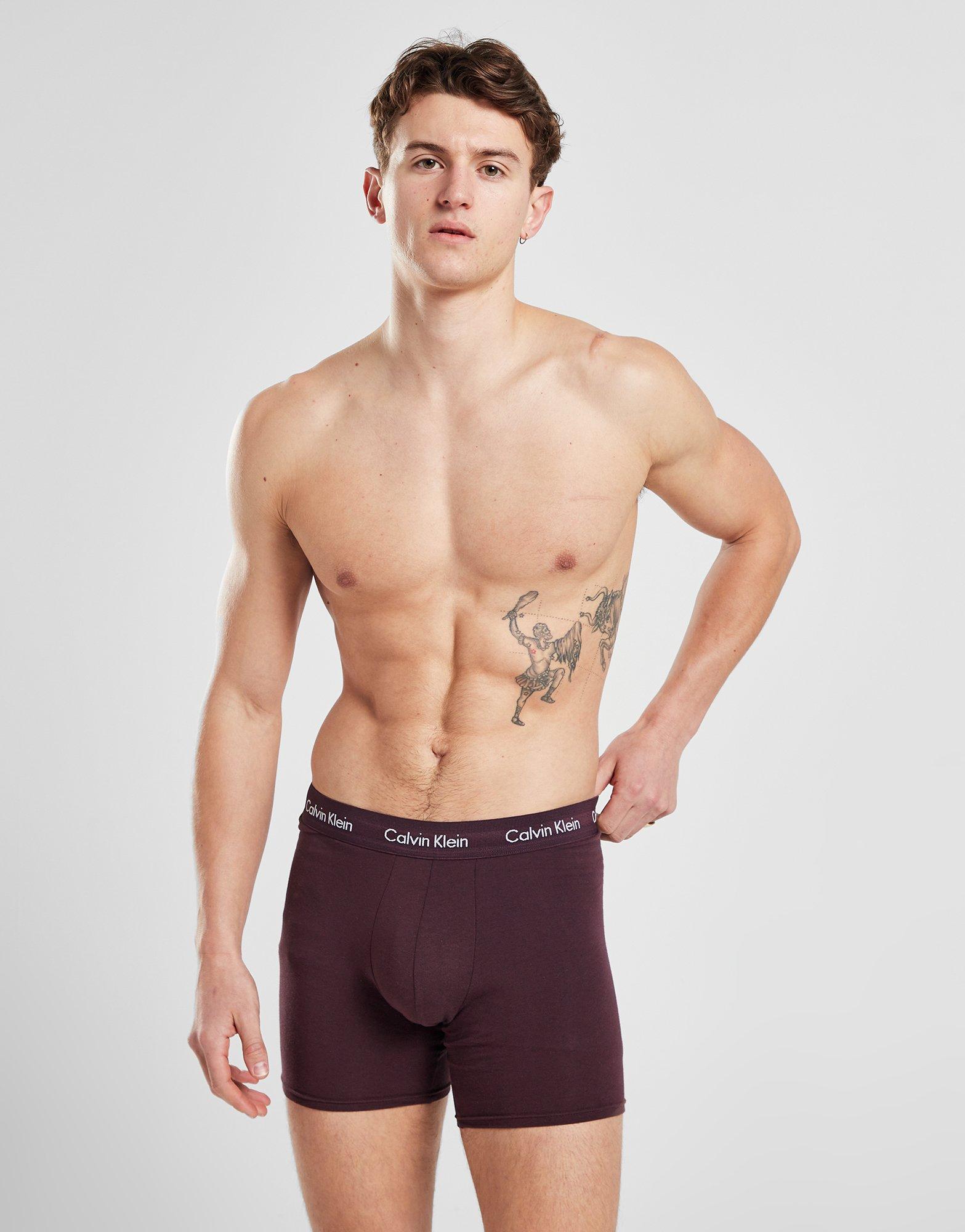 Multi Calvin Klein Underwear 3 Pack Boxers | JD Sports UK