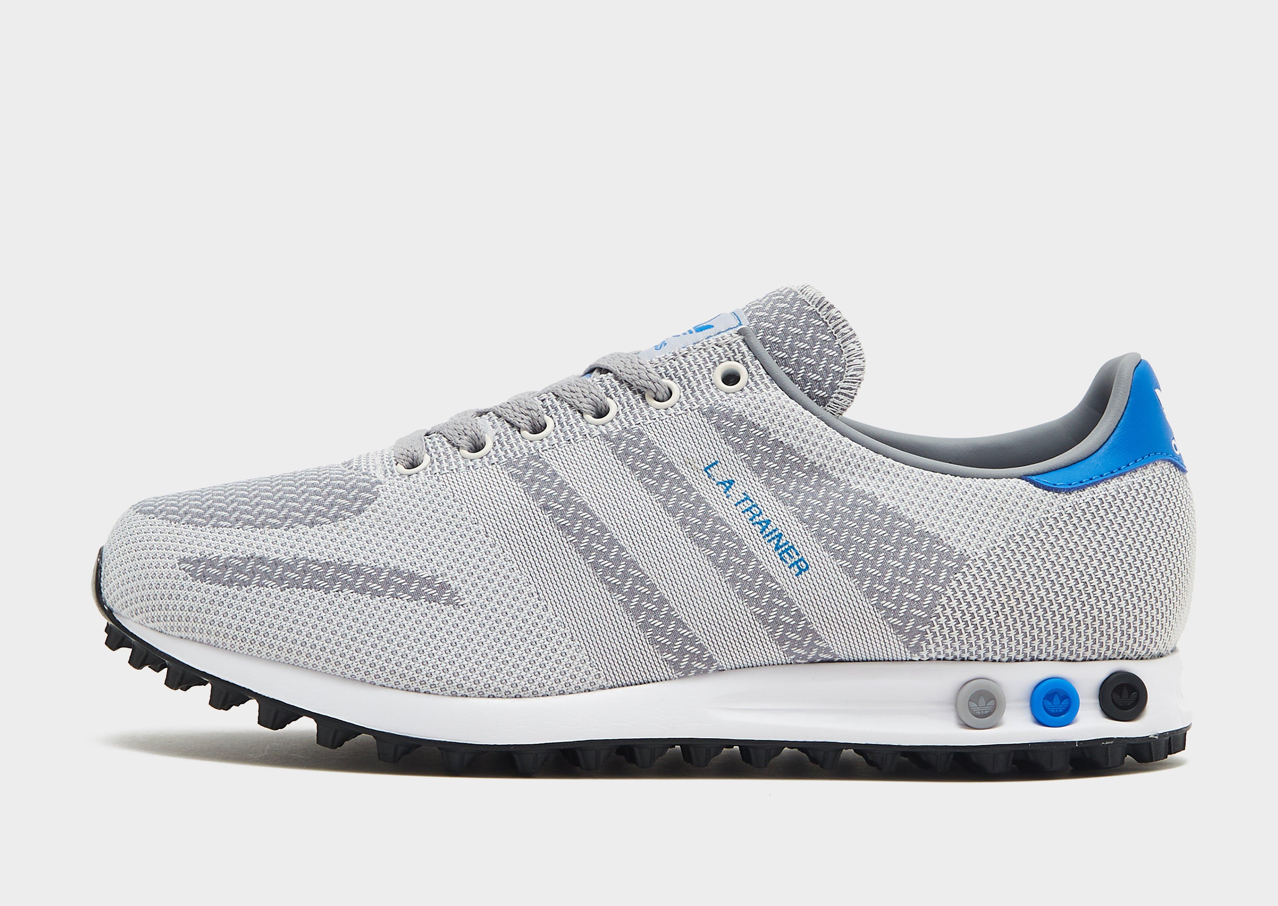 Derecho camuflaje Continente Grey adidas Originals LA Trainer Woven | JD Sports Global