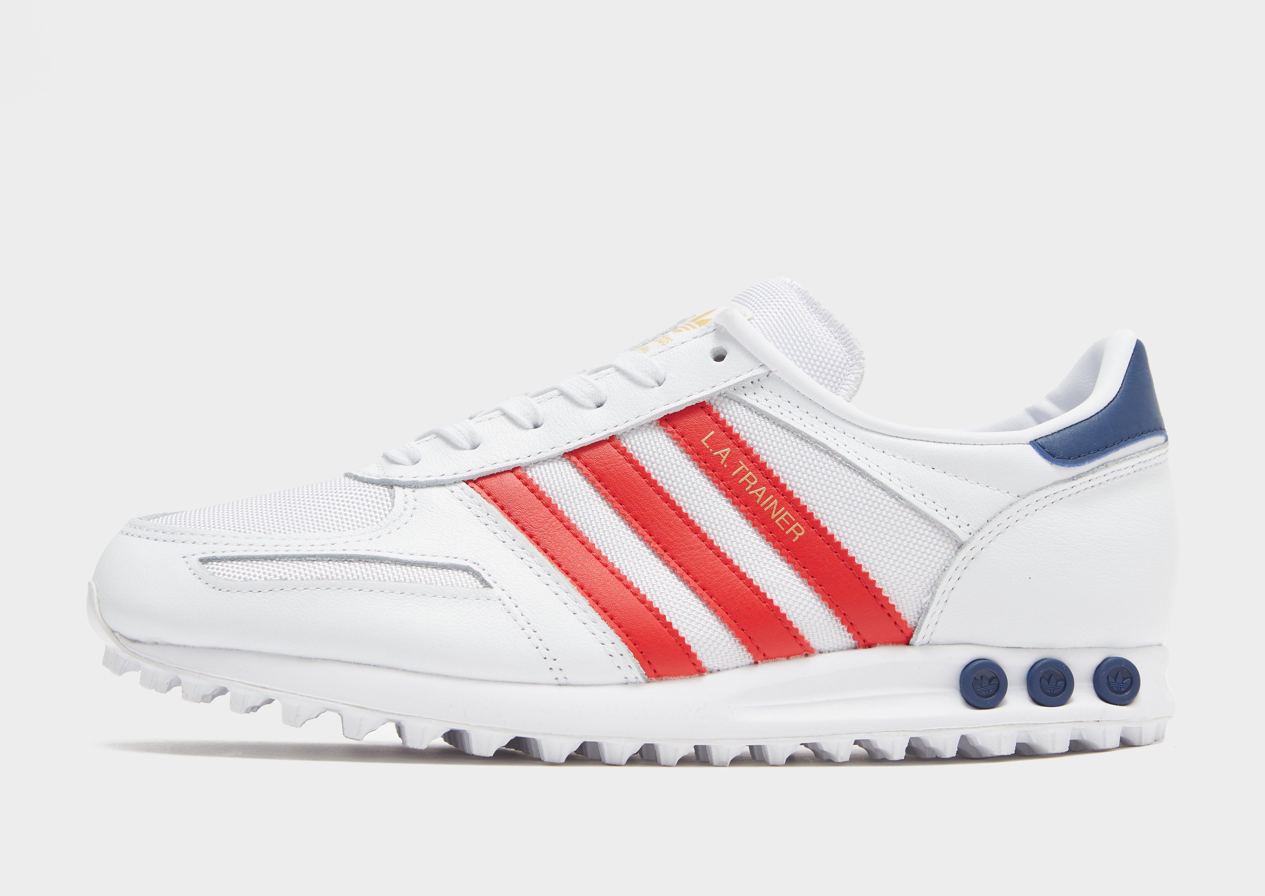 Makkelijk in de omgang etnisch Wie White adidas Originals LA Trainer OG | JD Sports UK