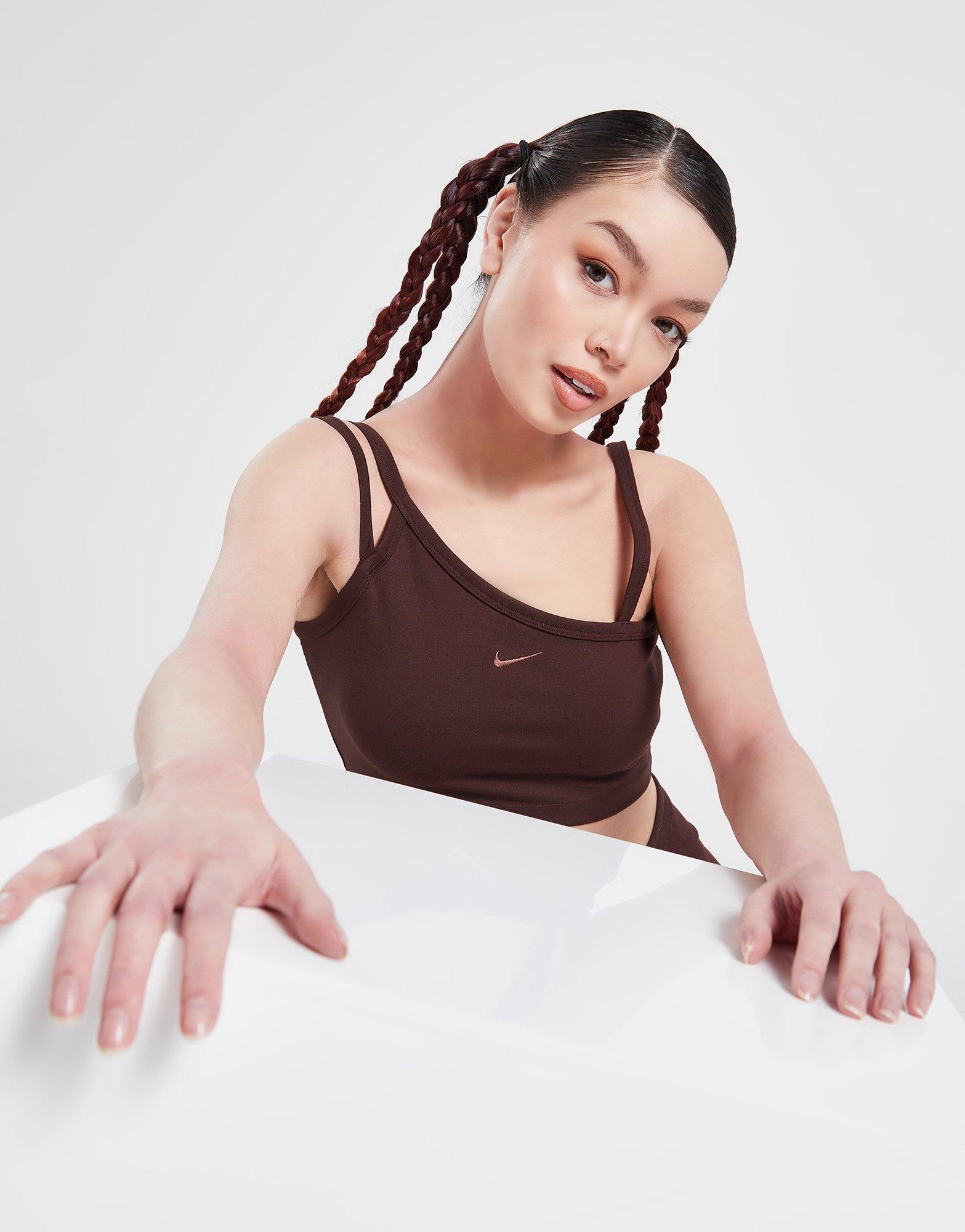 Nike Asymmetrical Crop Tank Top