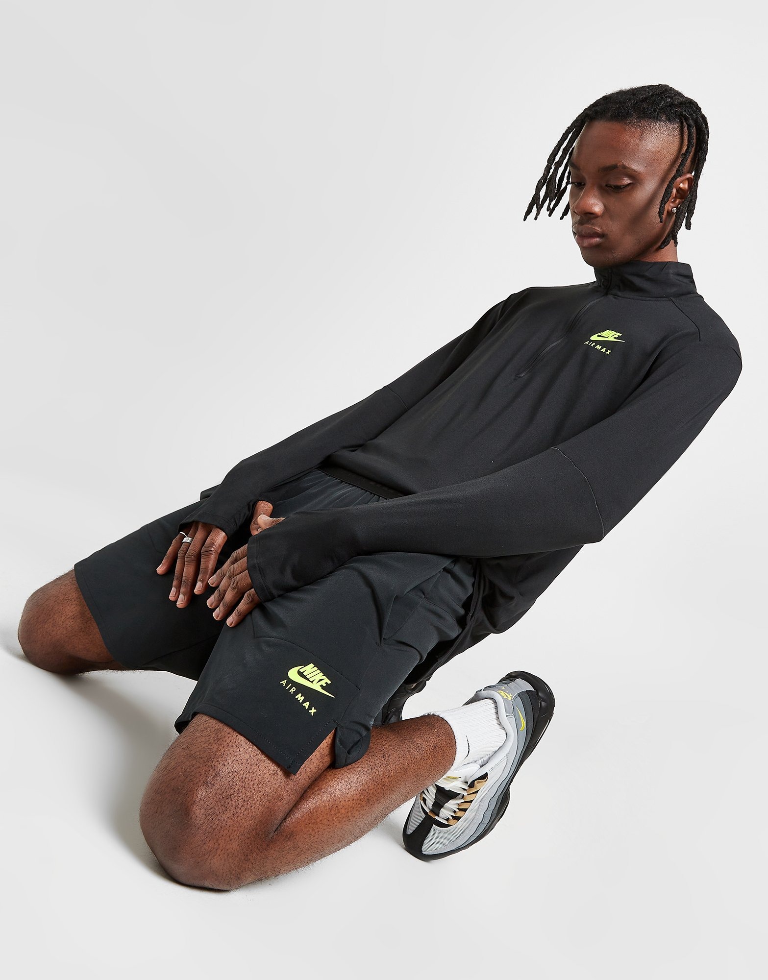 air max 90 with shorts