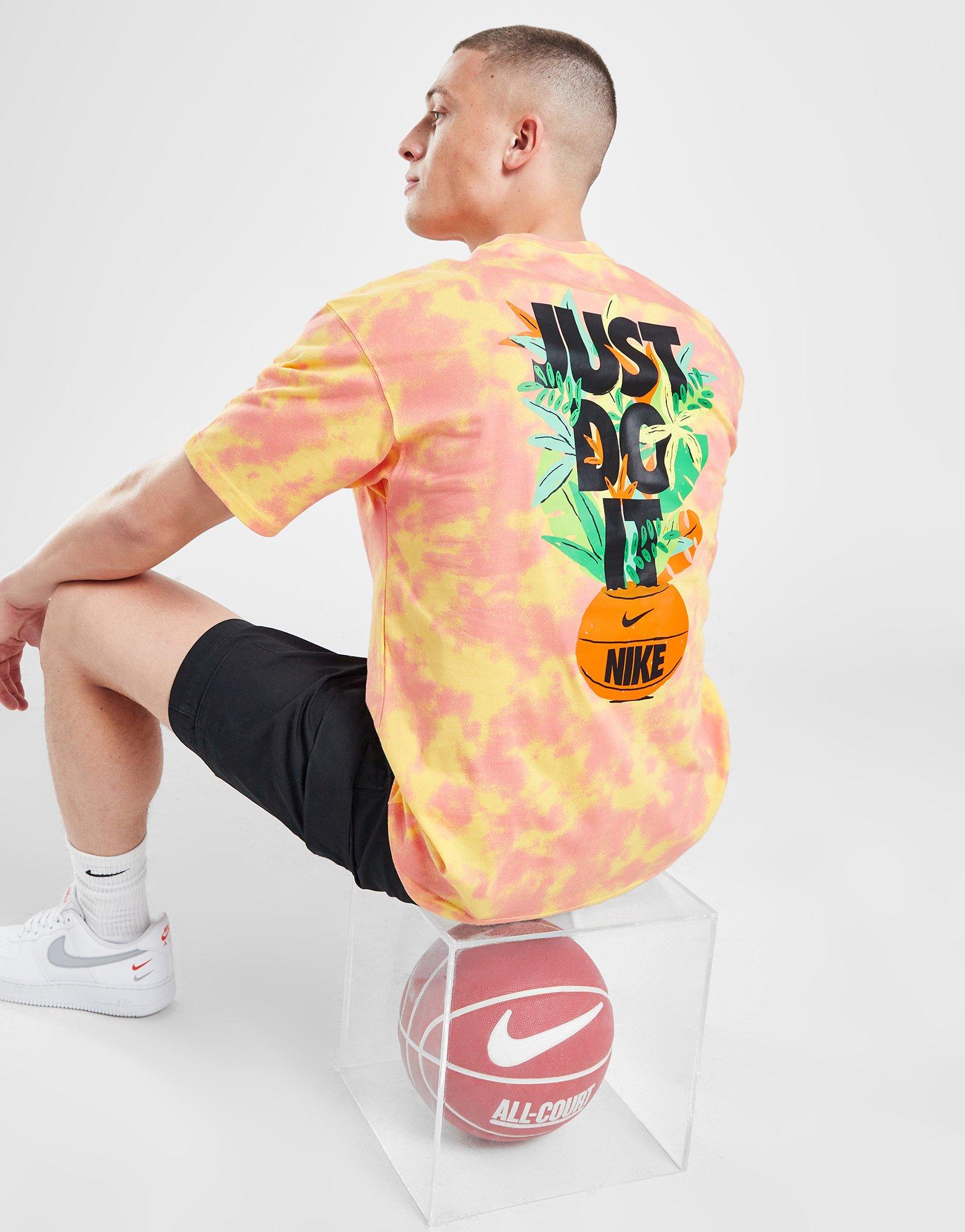 Interpretación La forma constantemente Orange Nike Just Do It Tie Dye T-Shirt | JD Sports Global