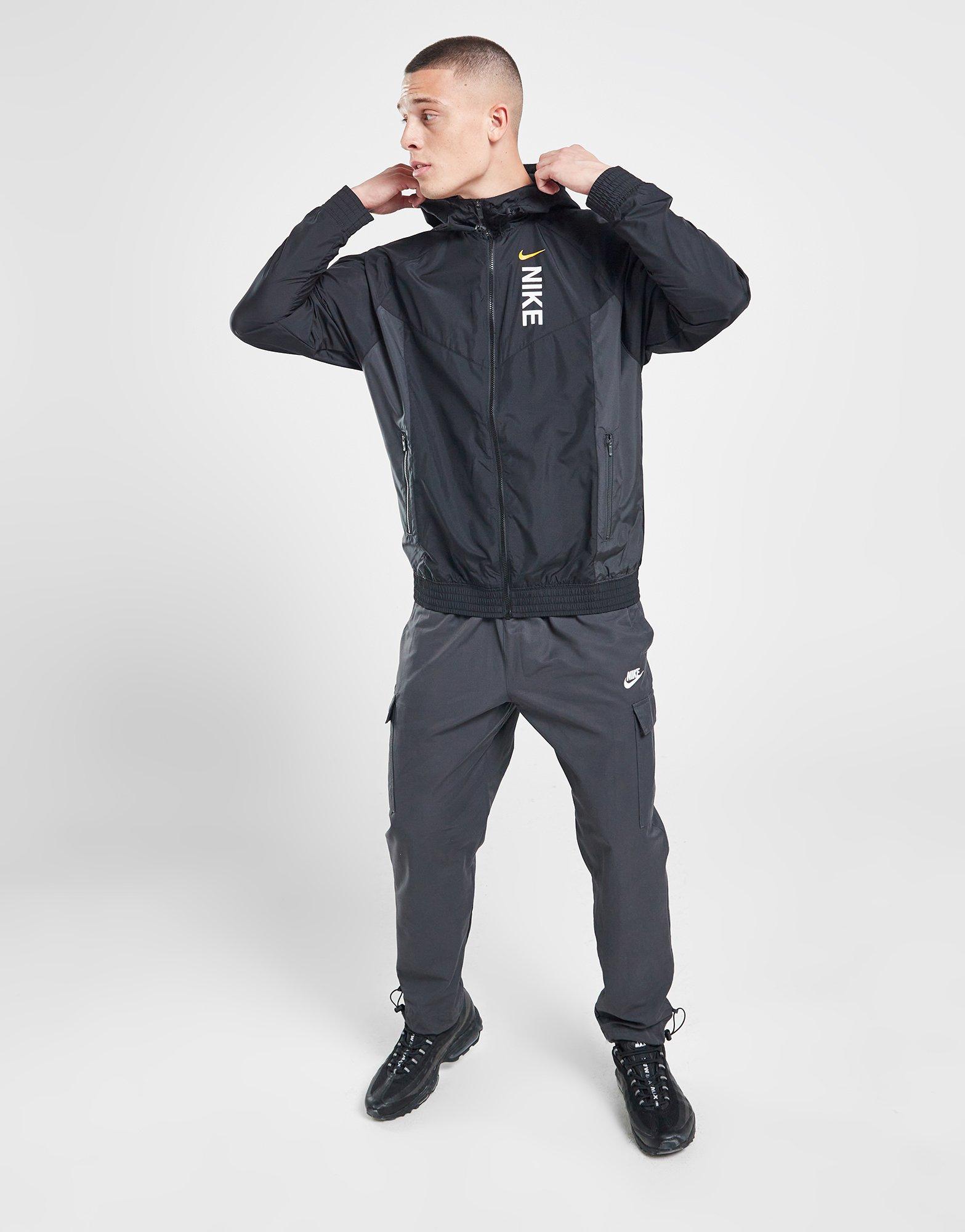 Black Nike Hybrid Windrunner Jacket - JD Sports Global