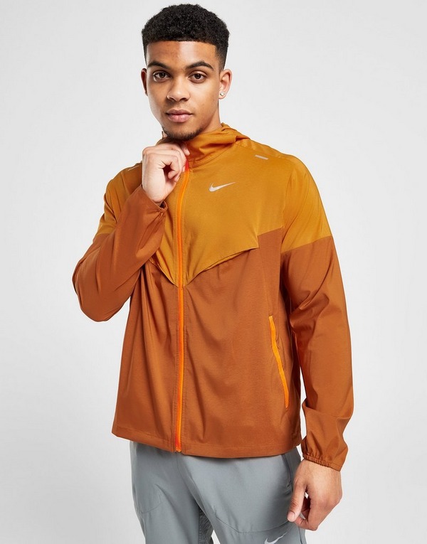 Orange Nike Packable Jacket | JD Global