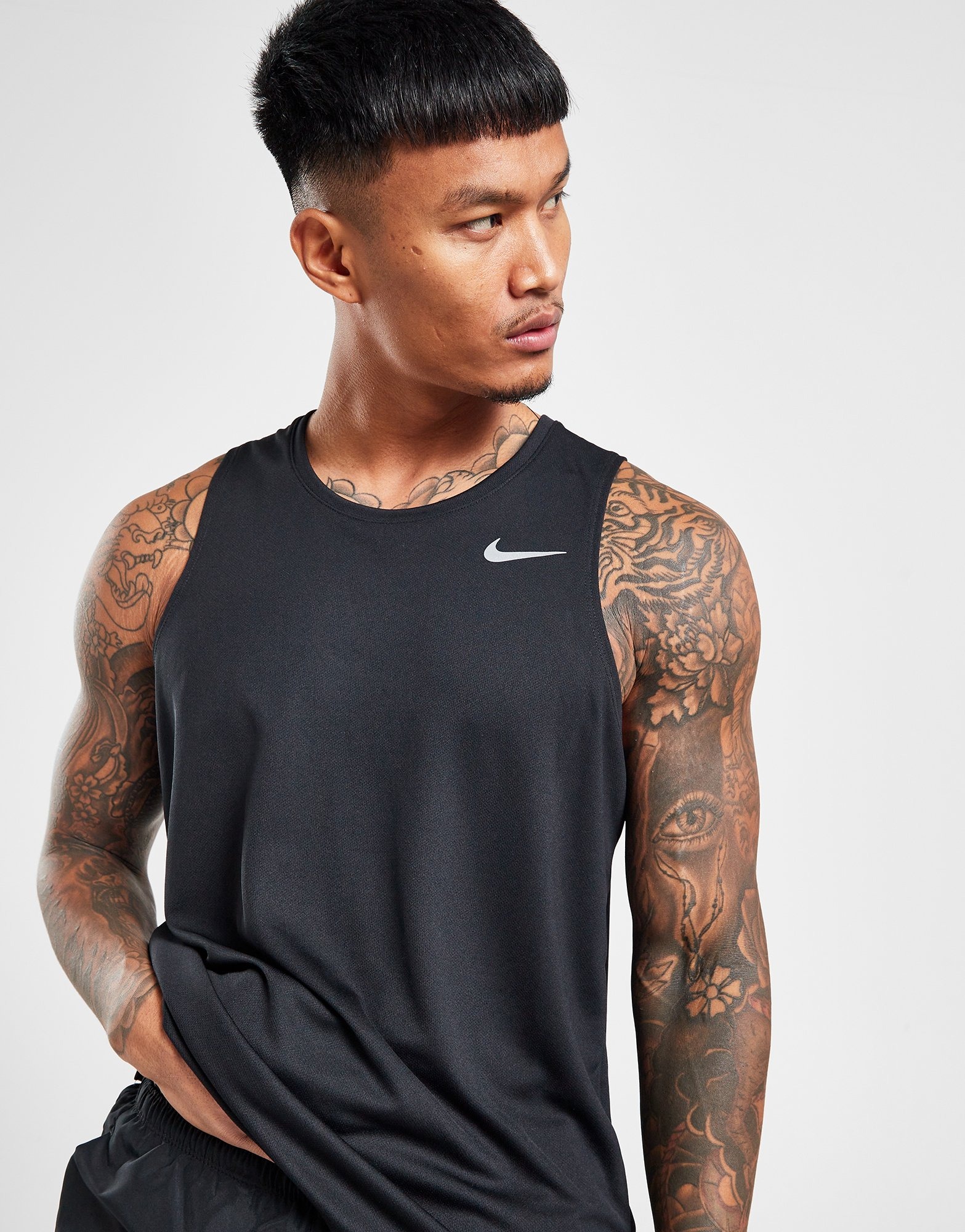 mens black nike tank top