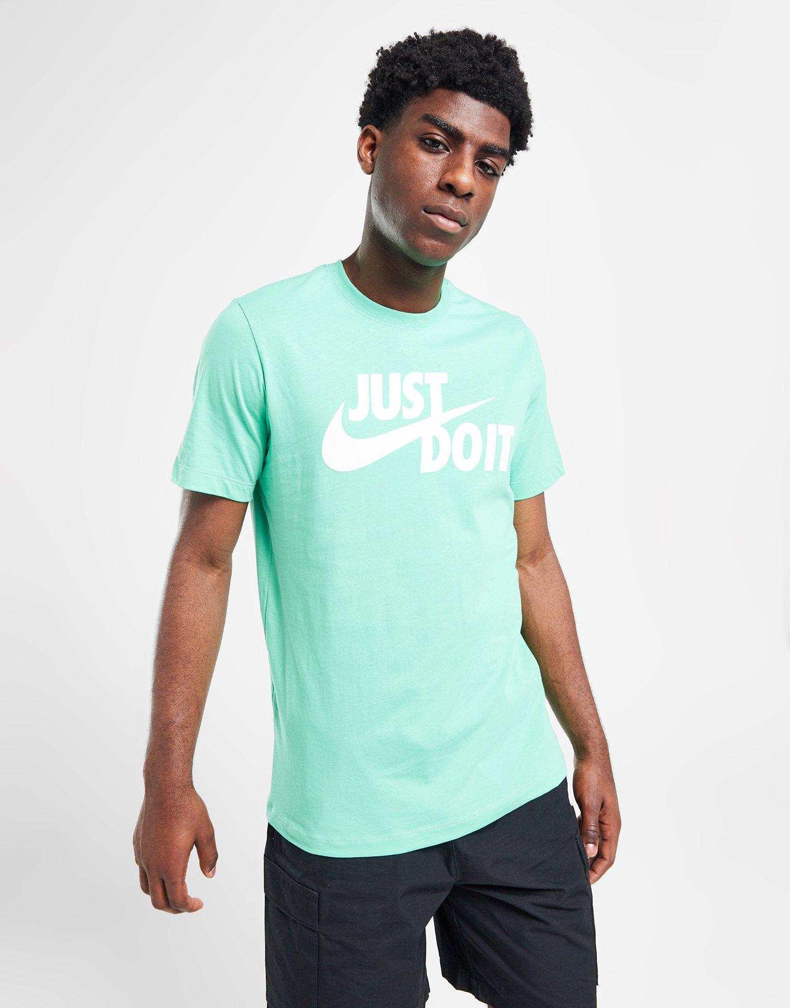 Green nike just 2025 do it shirt