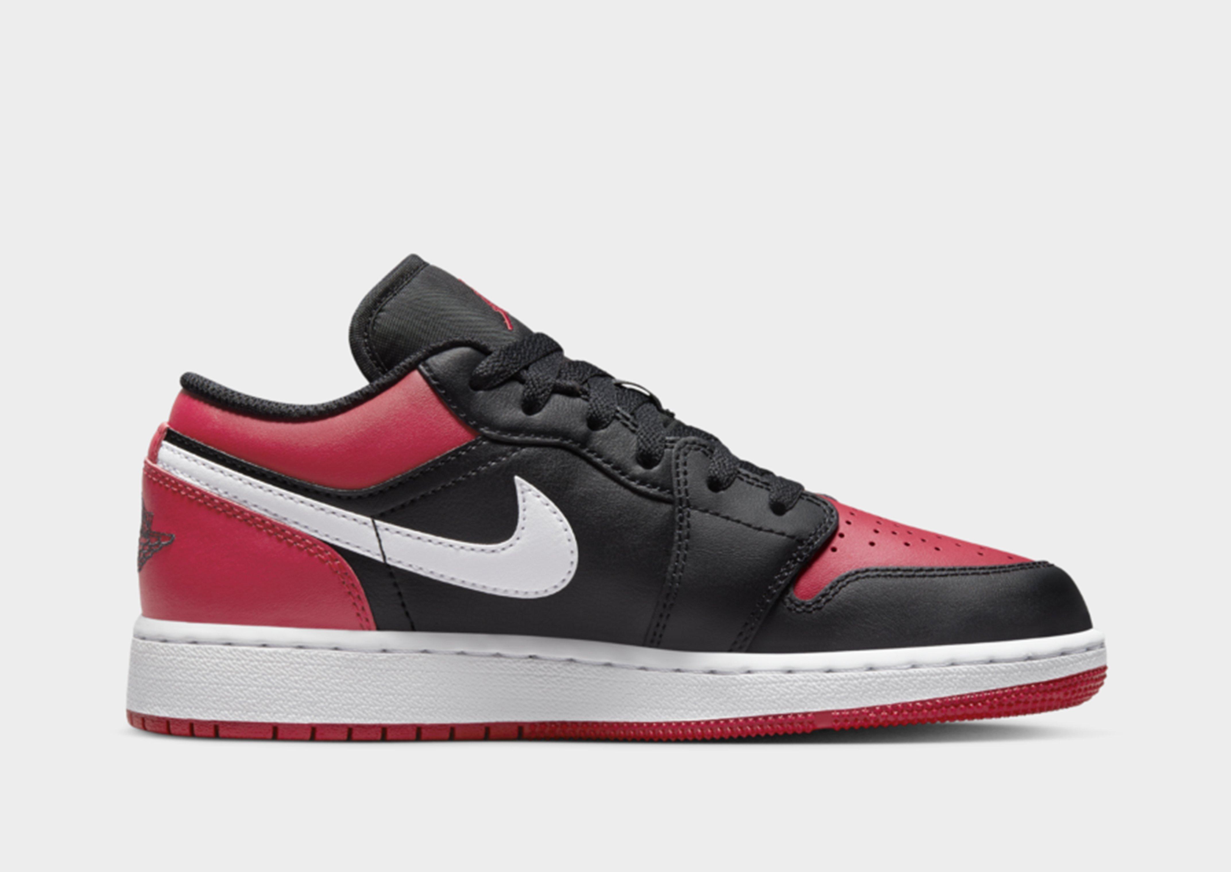 Nike aj 1 outlet low red