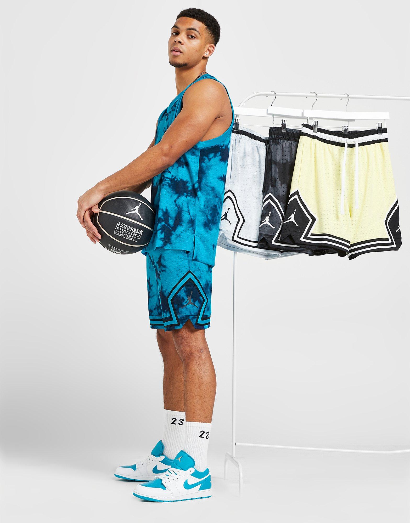 Blue Jordan Diamond Tie Dye Shorts | JD Sports UK