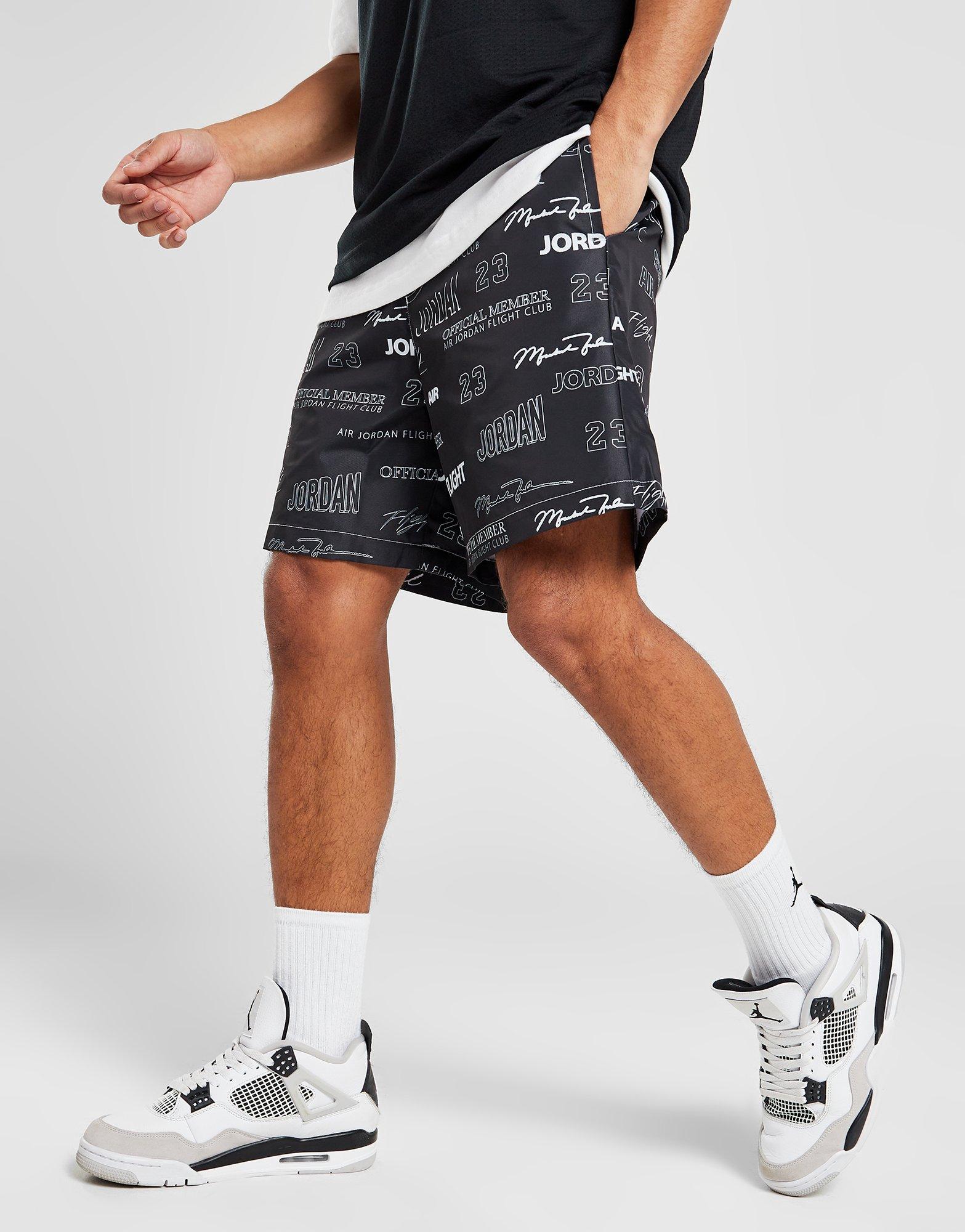 Black Jordan Flight MVP All Over Print Shorts | JD Sports Global
