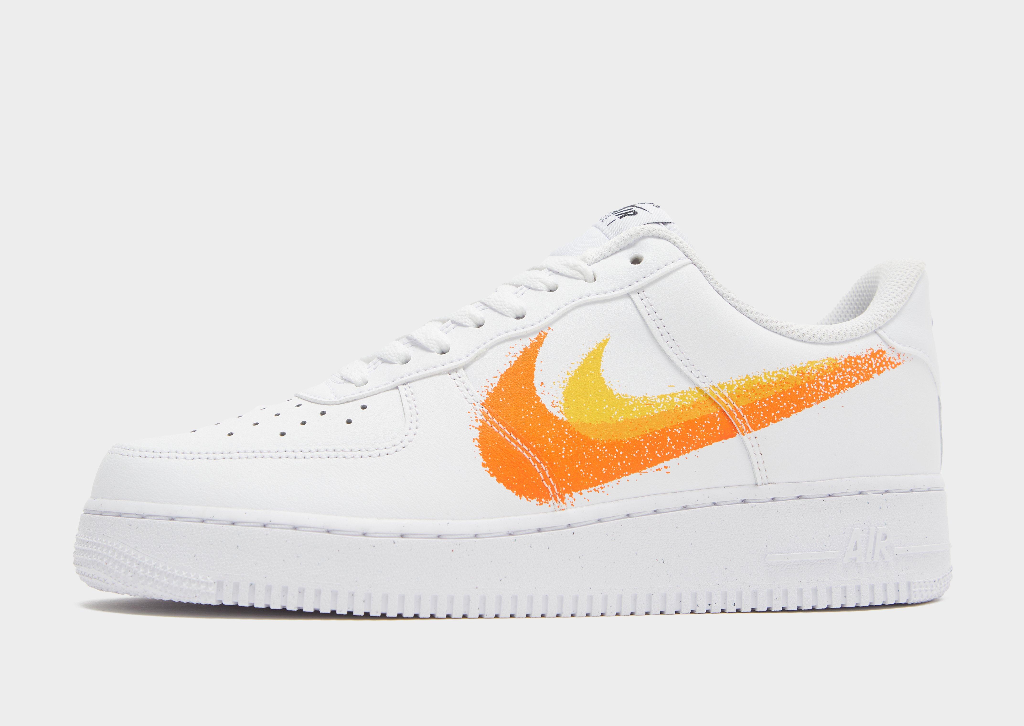 Air force one outlet orange et blanche