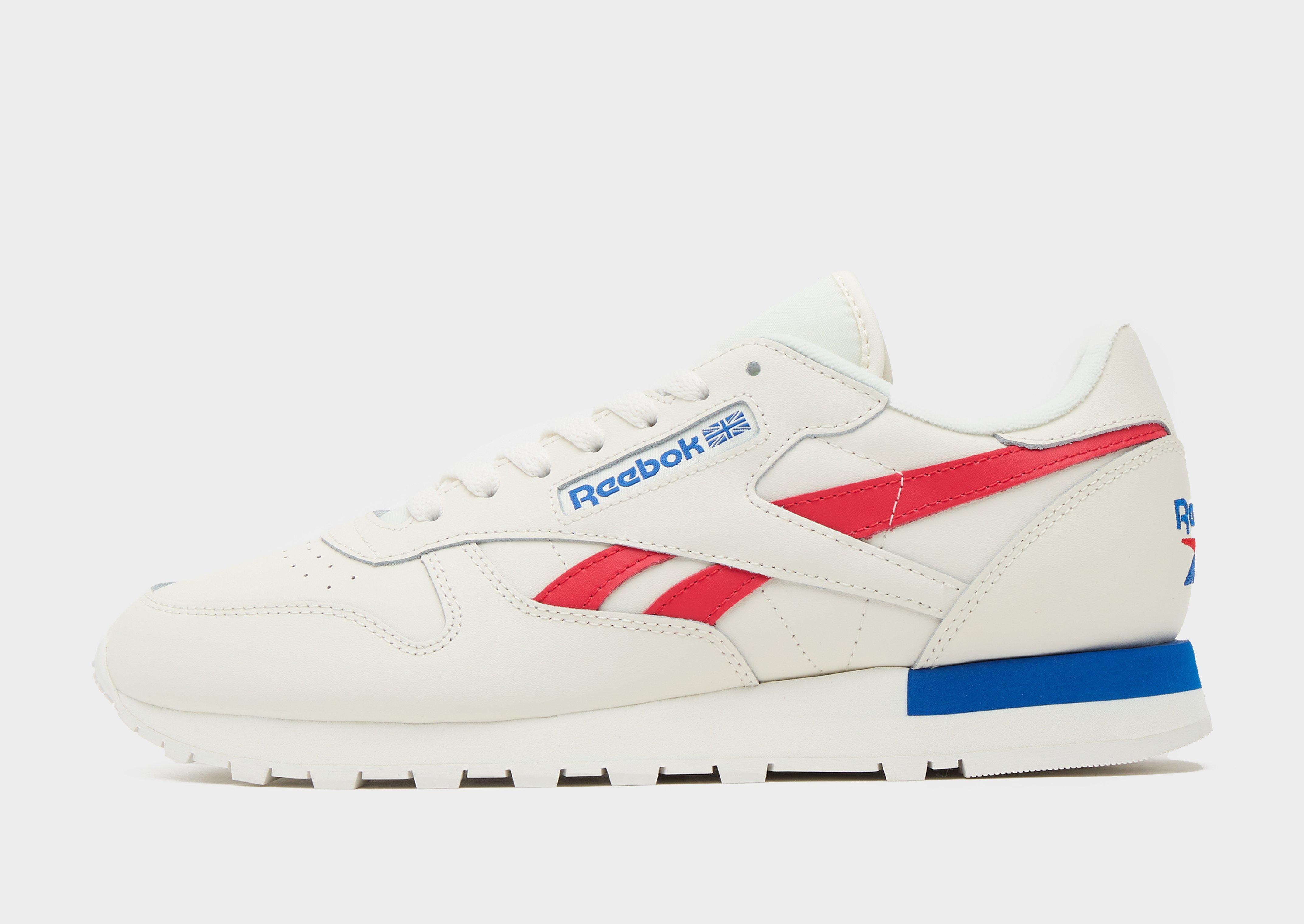 red and white reebok