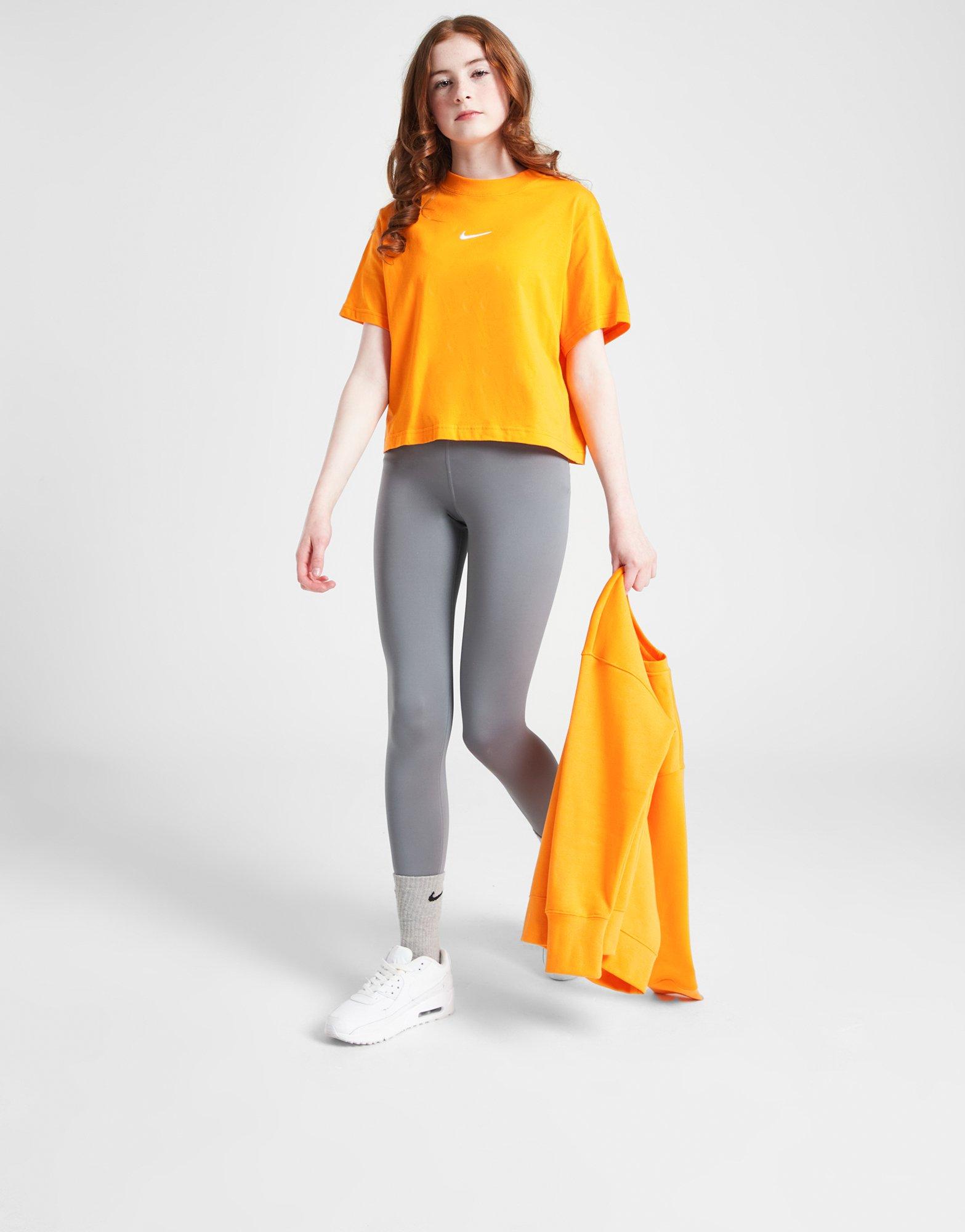 T shirt nike femme orange hot sale