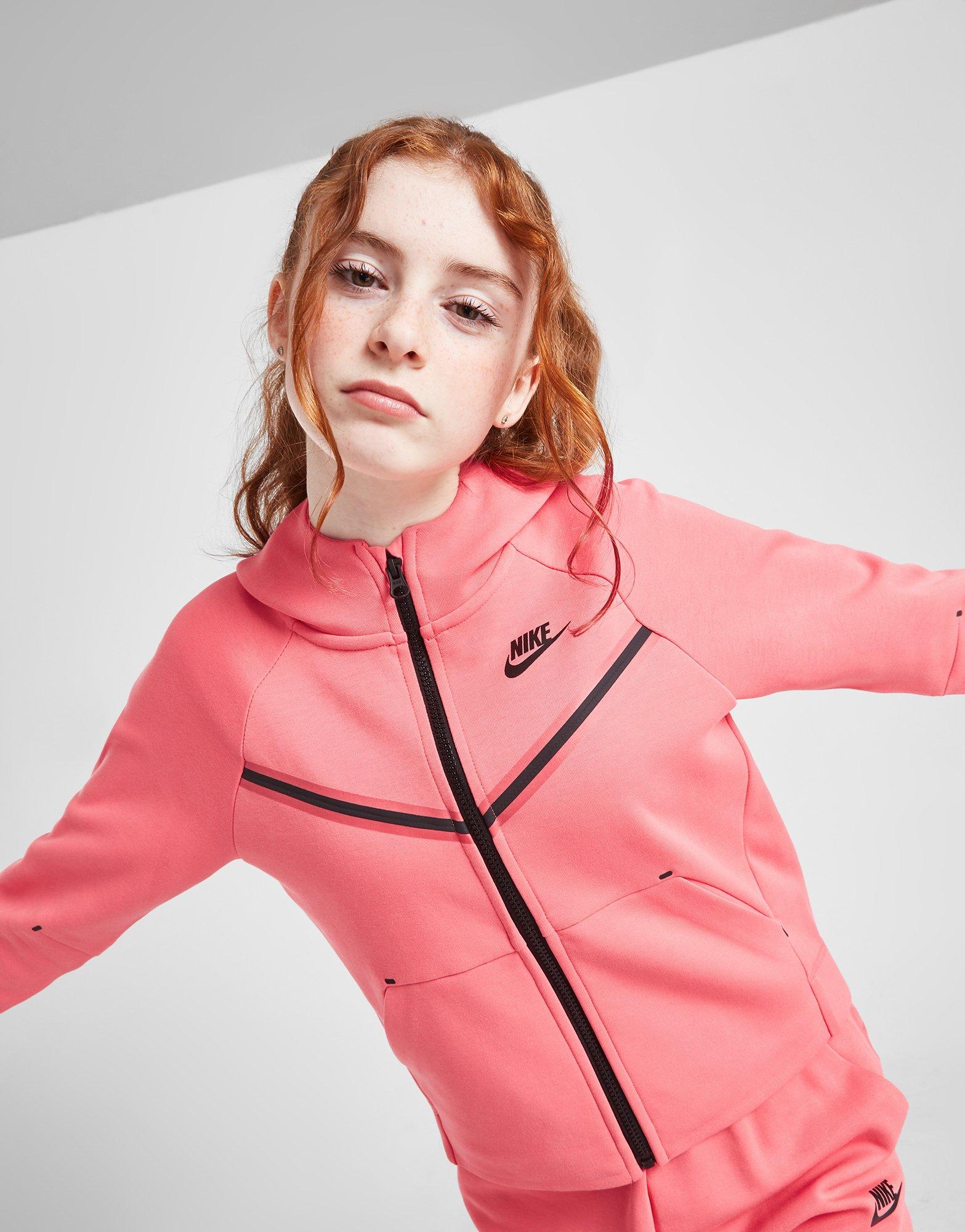 Nike Girls' Tech Fleece Full Zip Hoodie Junior