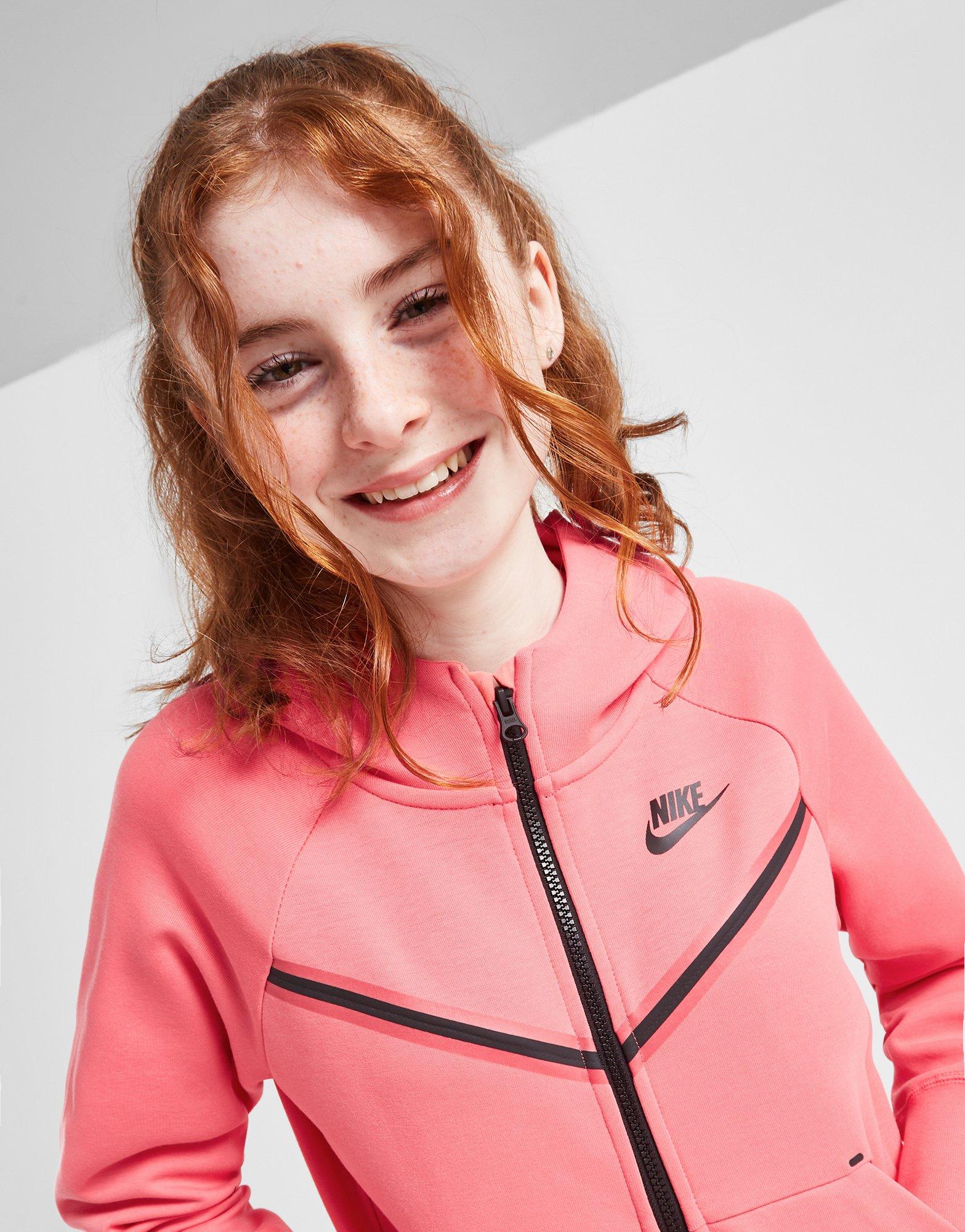 Nike Girls' Tech Fleece Full Zip Hoodie Junior