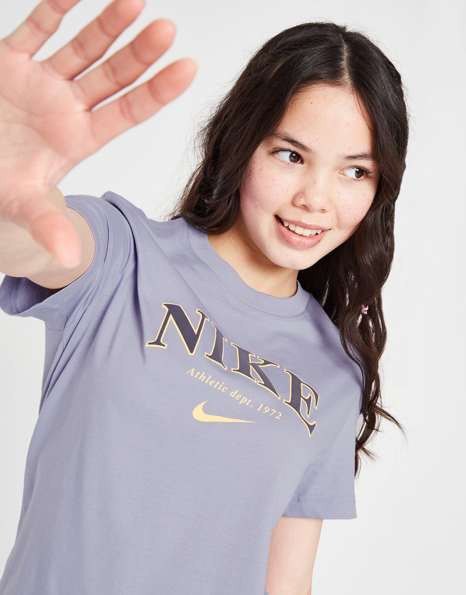 Nike Girls' Trend Boyfriend T-Shirt Kinder