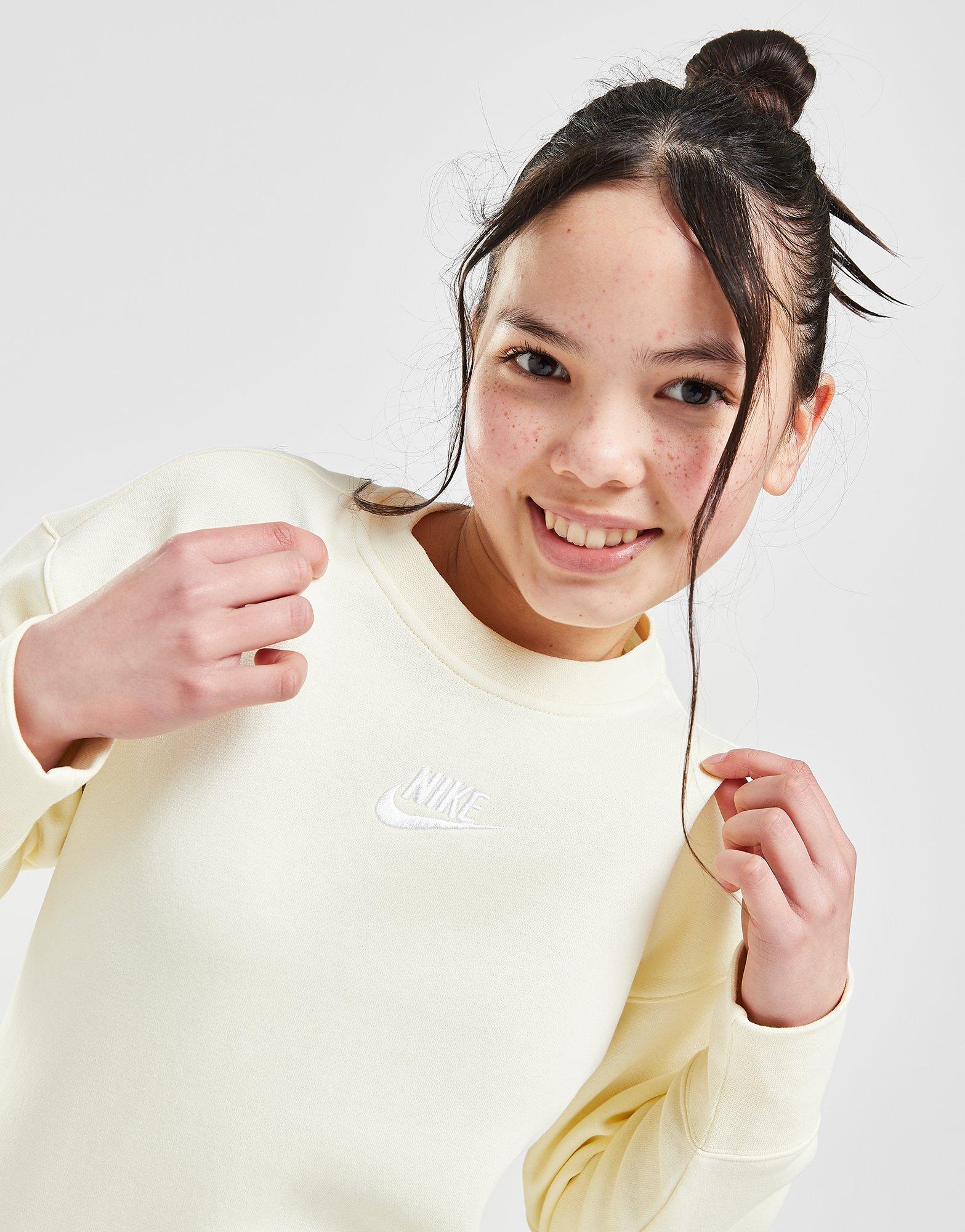 Nike Girls' Club Fleece Boyfriend Sweatshirt Junior