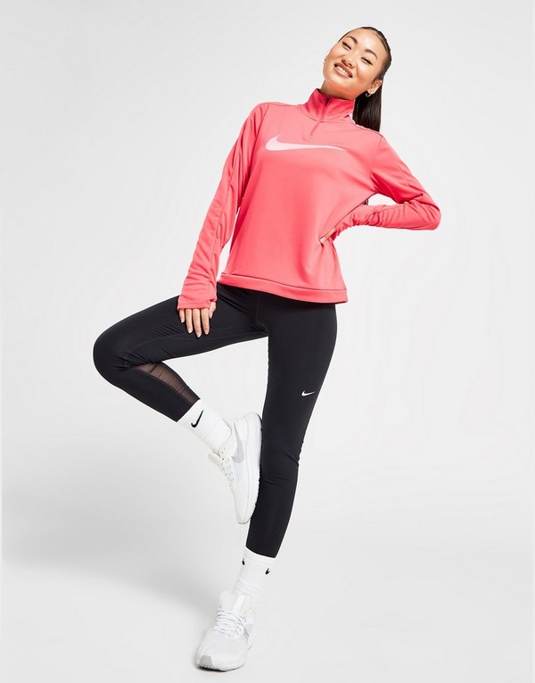 Nike Running Swoosh 1/4 Zip Dri-FIT Top Damen